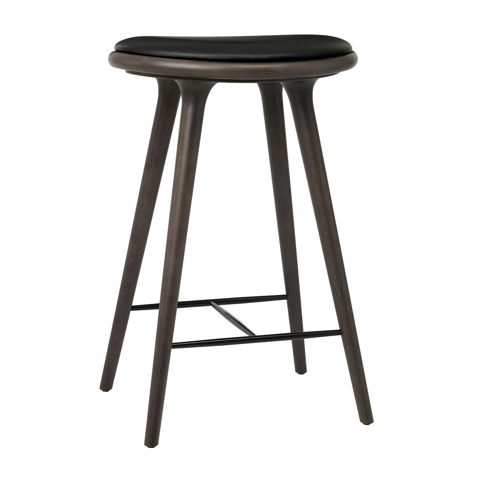 High Stool Beech Base H 69cm