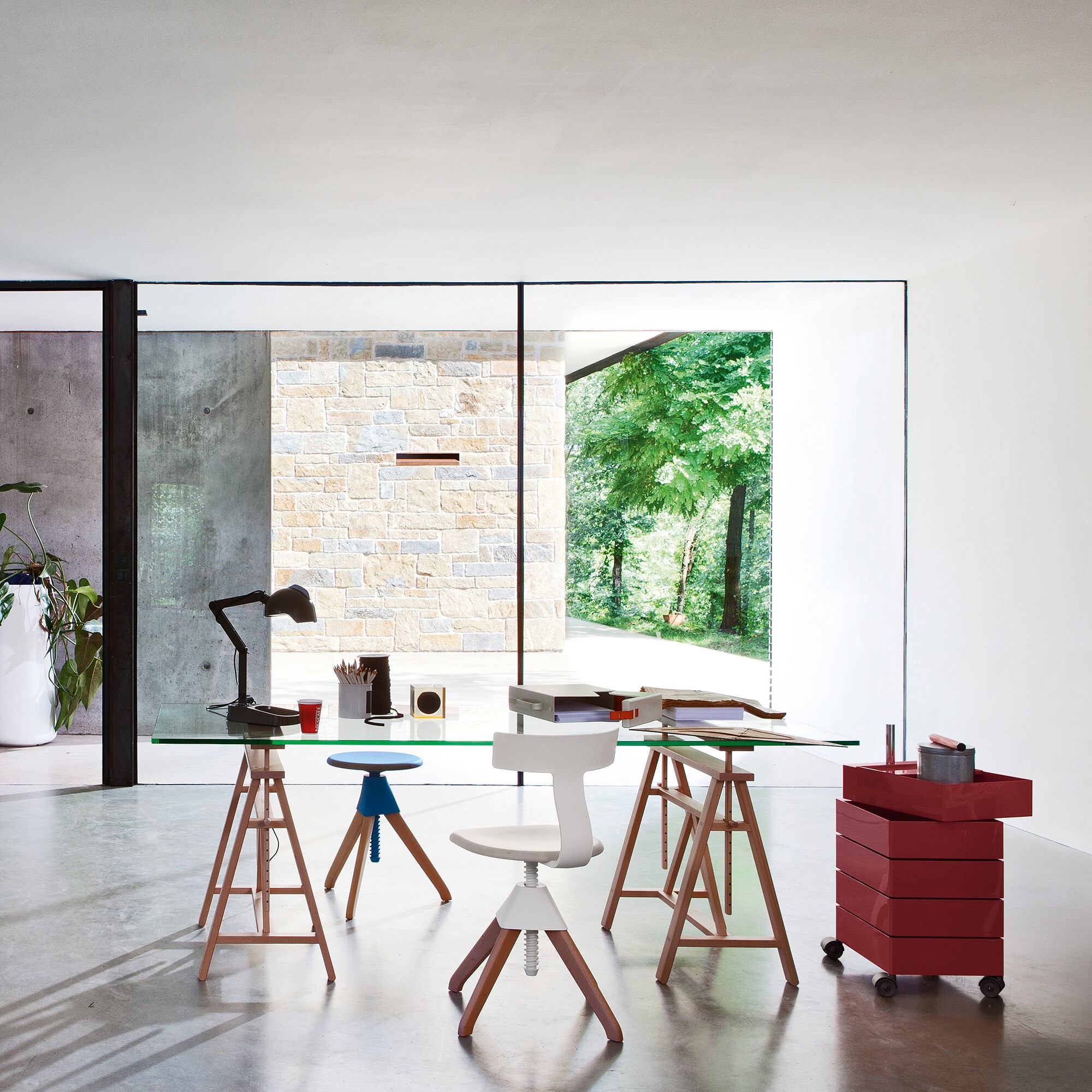 360° Container With Wheels H 72cm