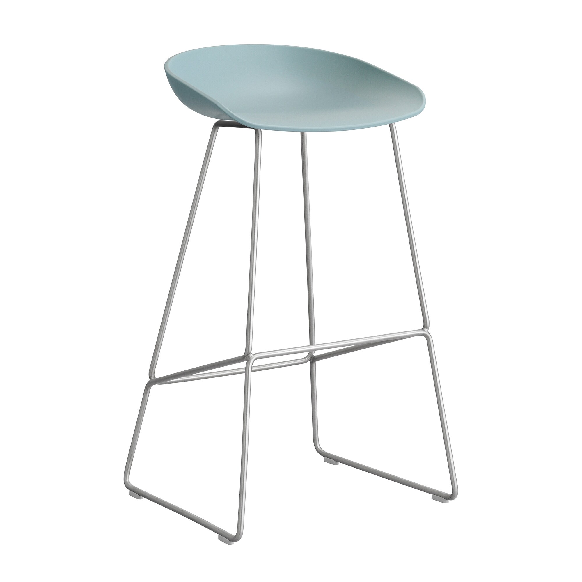 About a Stool AAS 38 2.0 Bar Stool High Stainless Steel Base