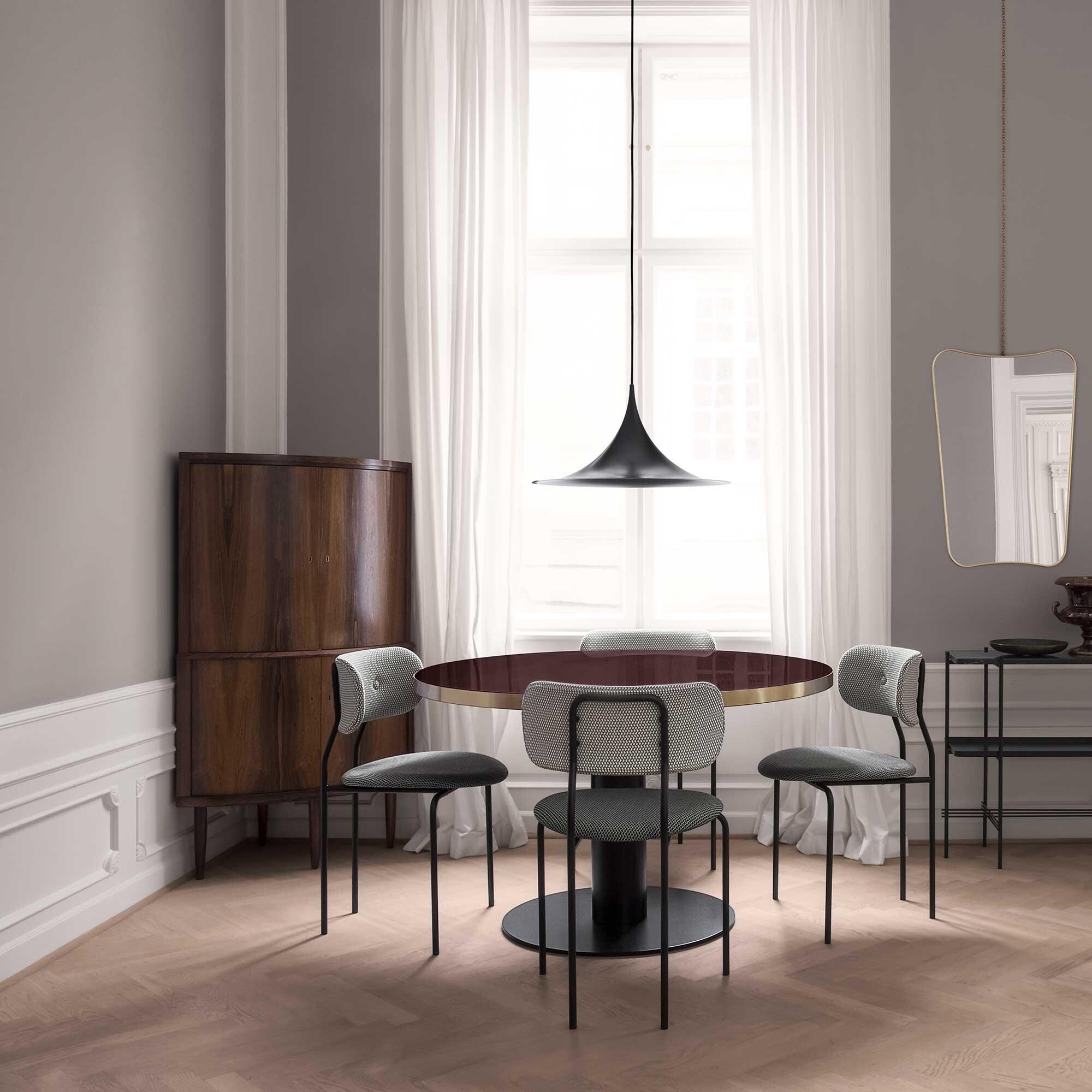 2.0 Dining Table Frame Black Ø110cm