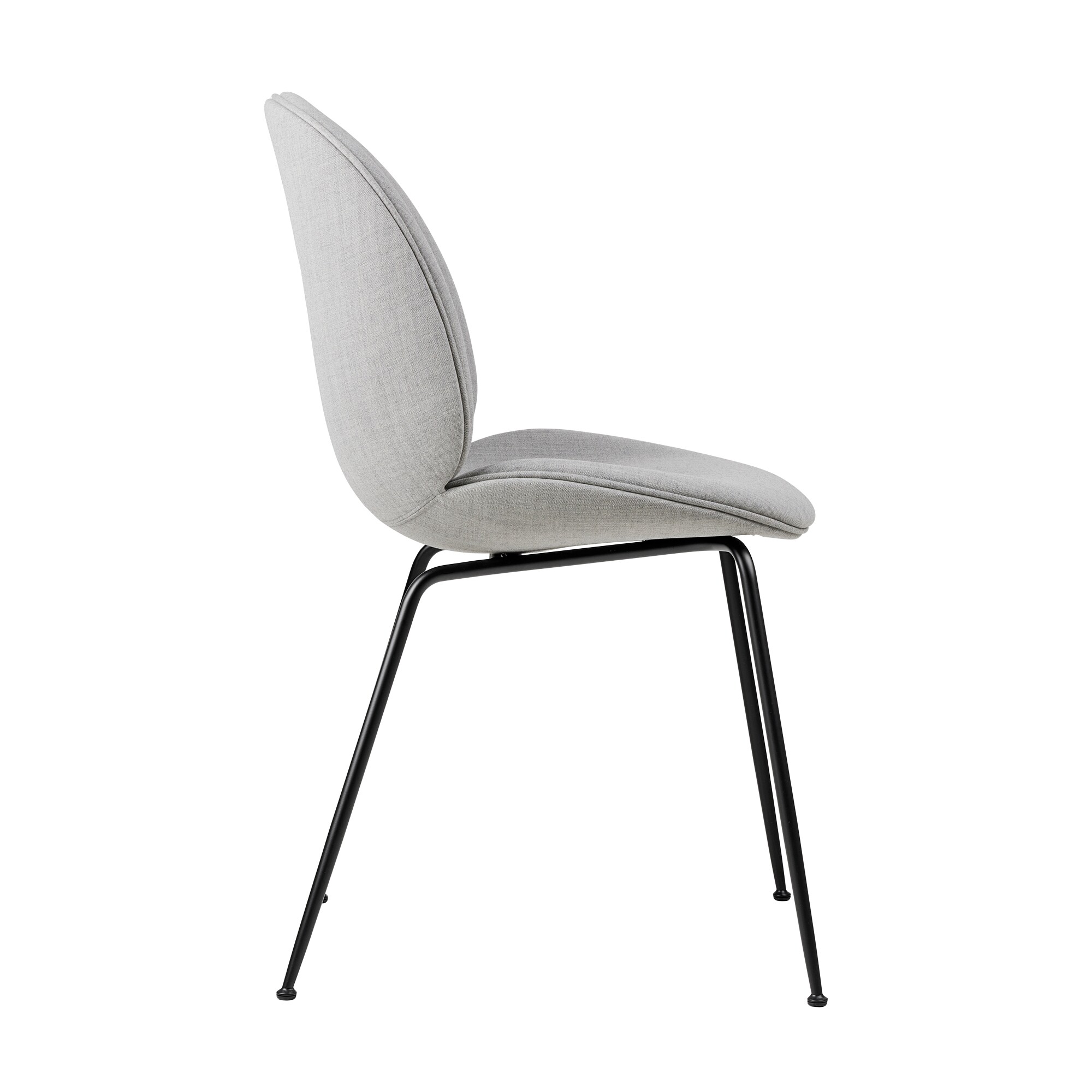 Beetle Dining Chair Full Upholstered Base Conic