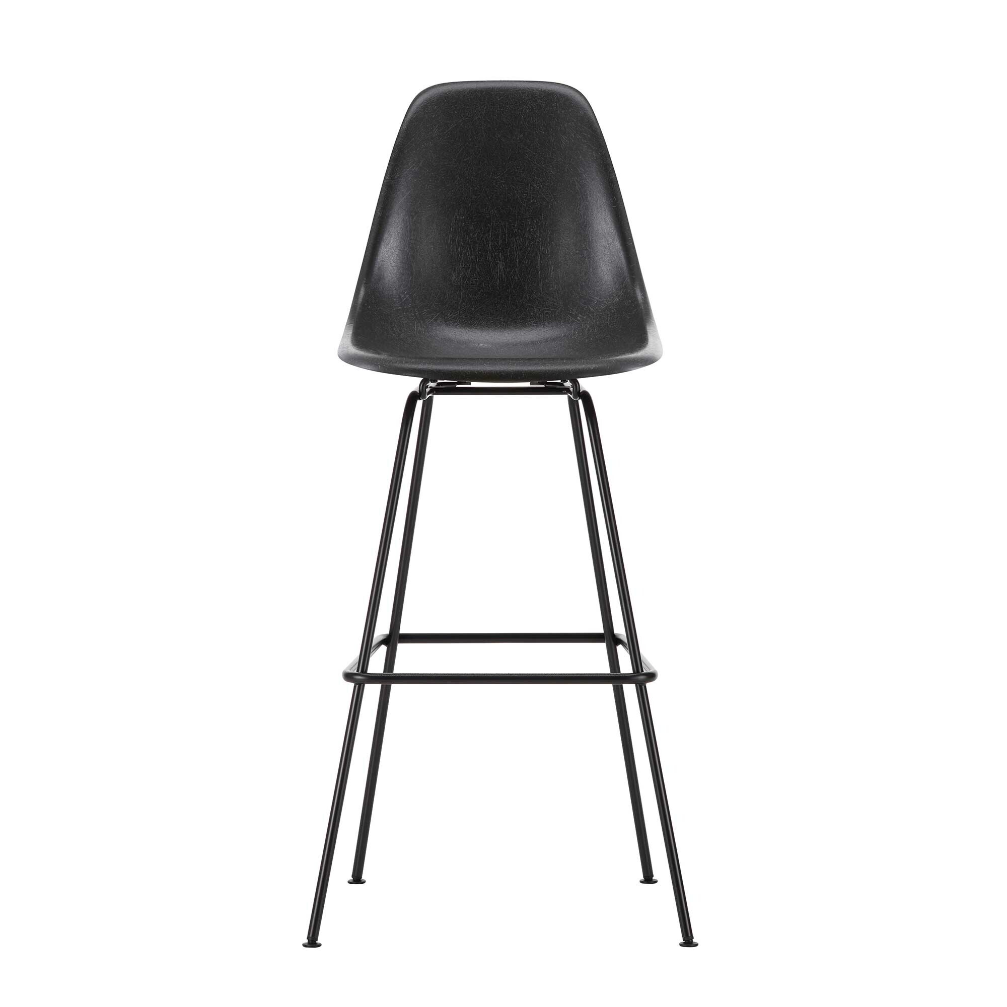 Eames Fiberglass Bar Chair High Basic Dark