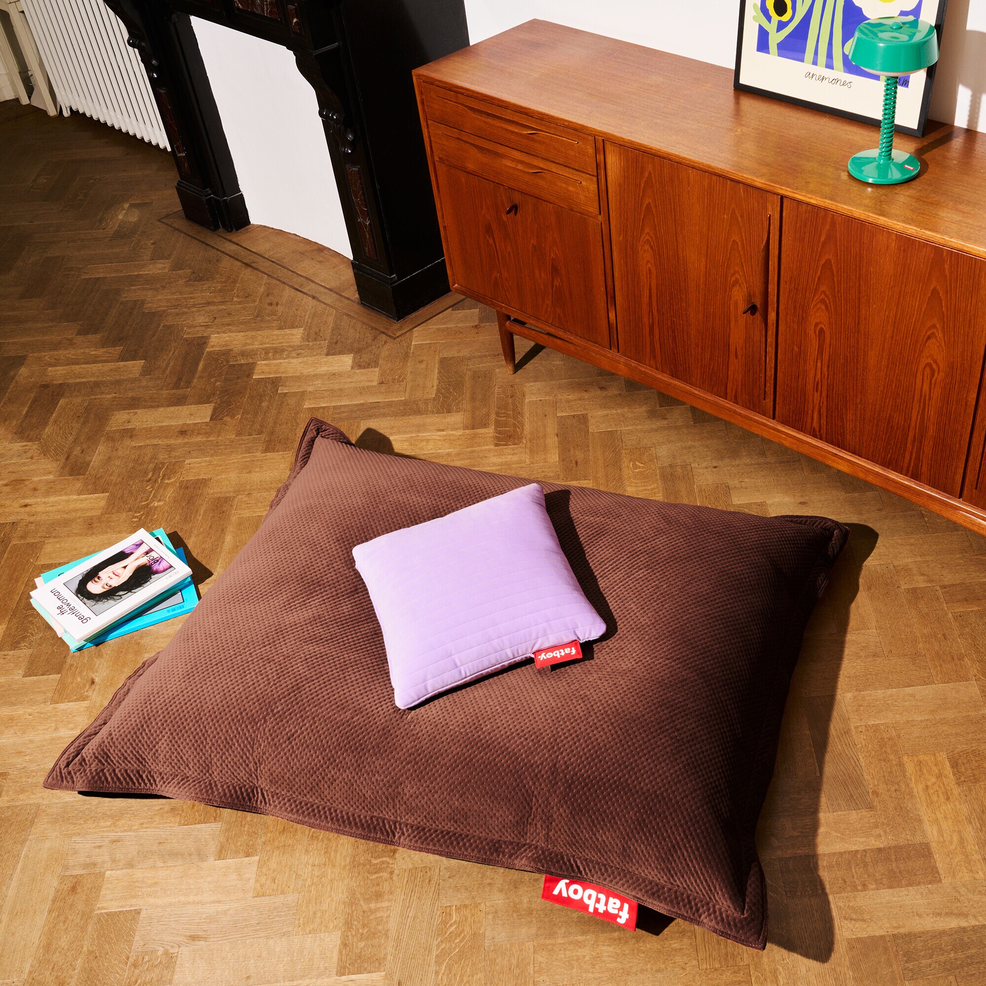 Original Slim Royal Velvet Beanbag