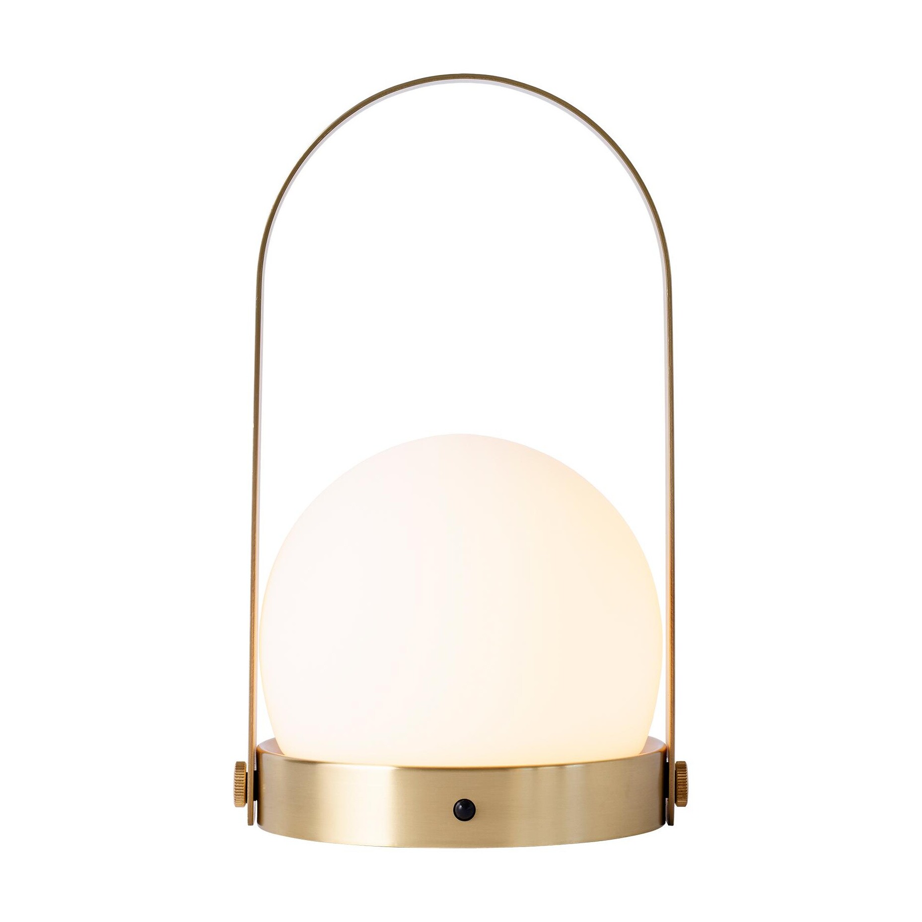 Carrie Portable LED Lamp with Battery Brass
