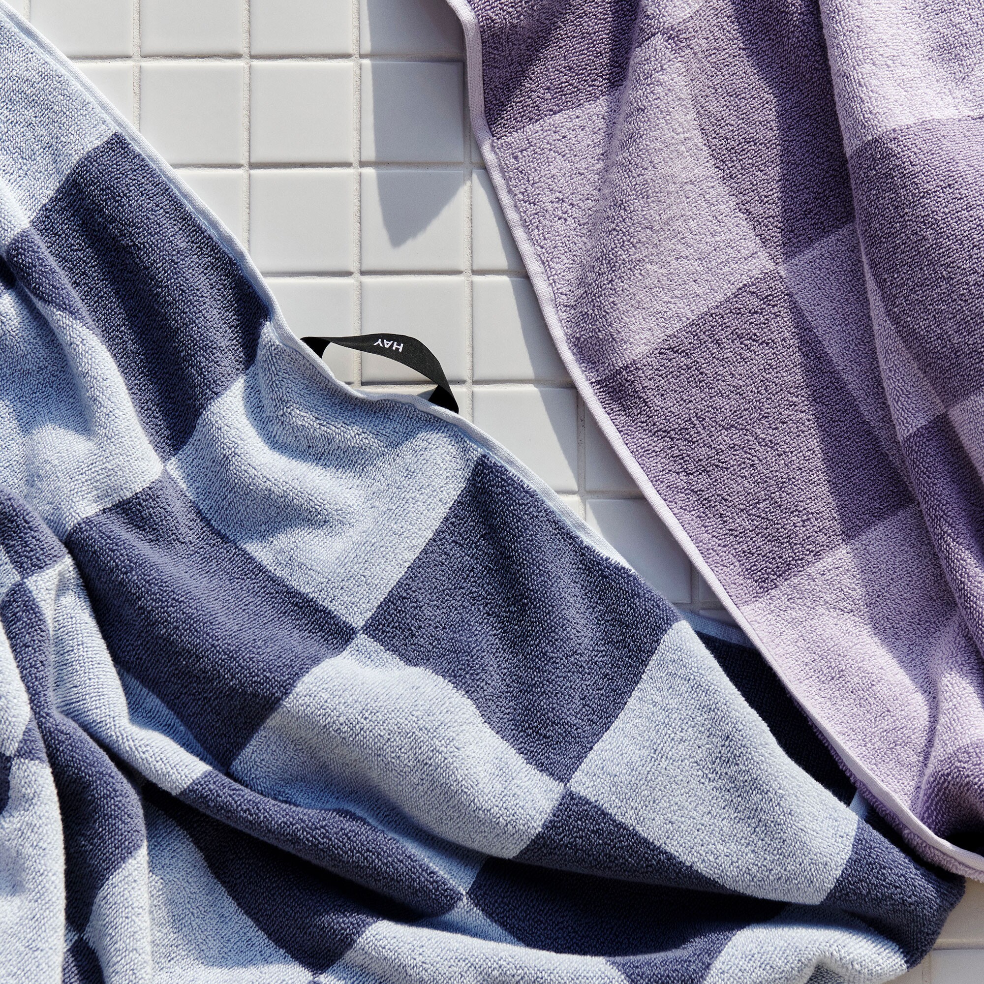 Check Bath Towel 70x136cm