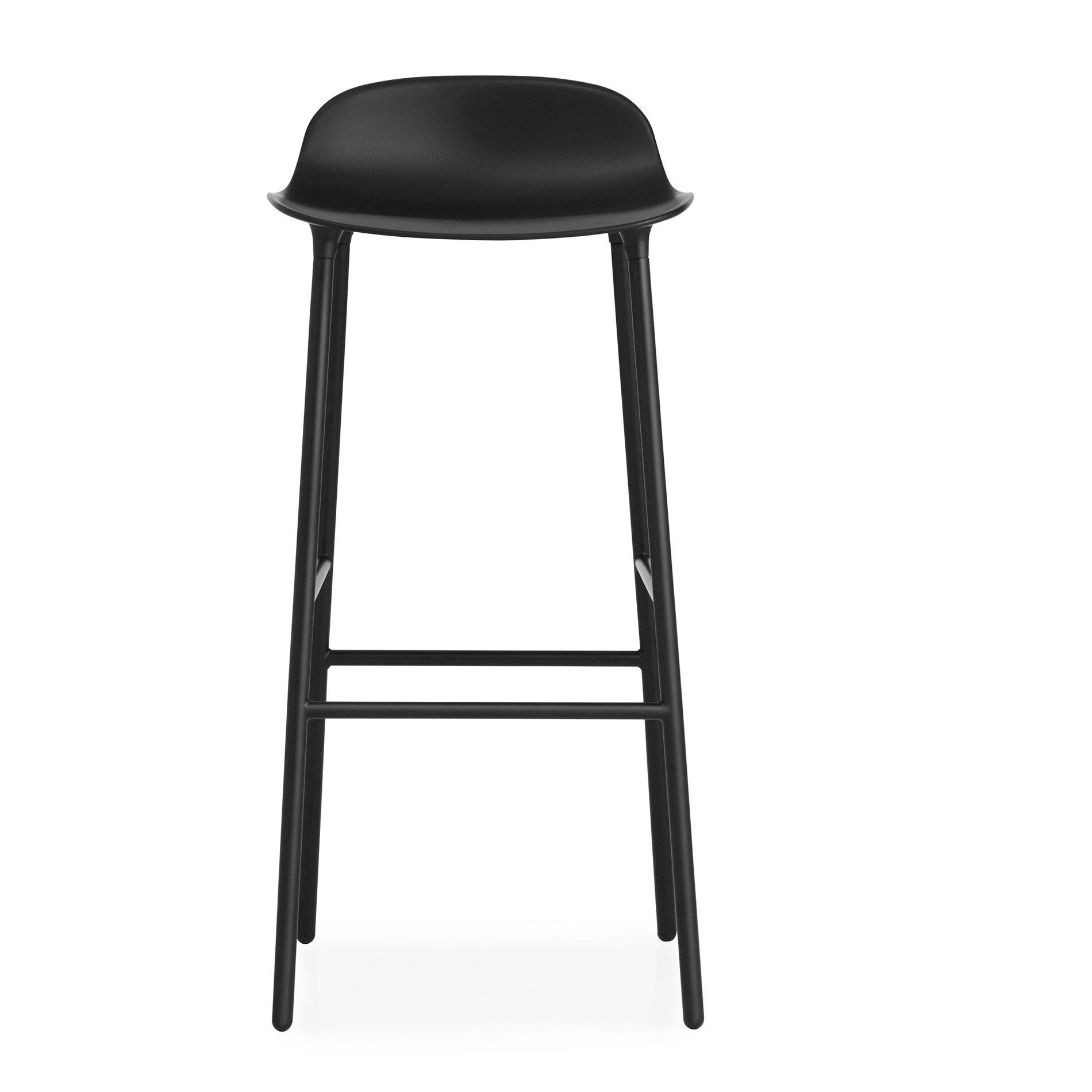 Form Bar Stool Steel Base 75cm
