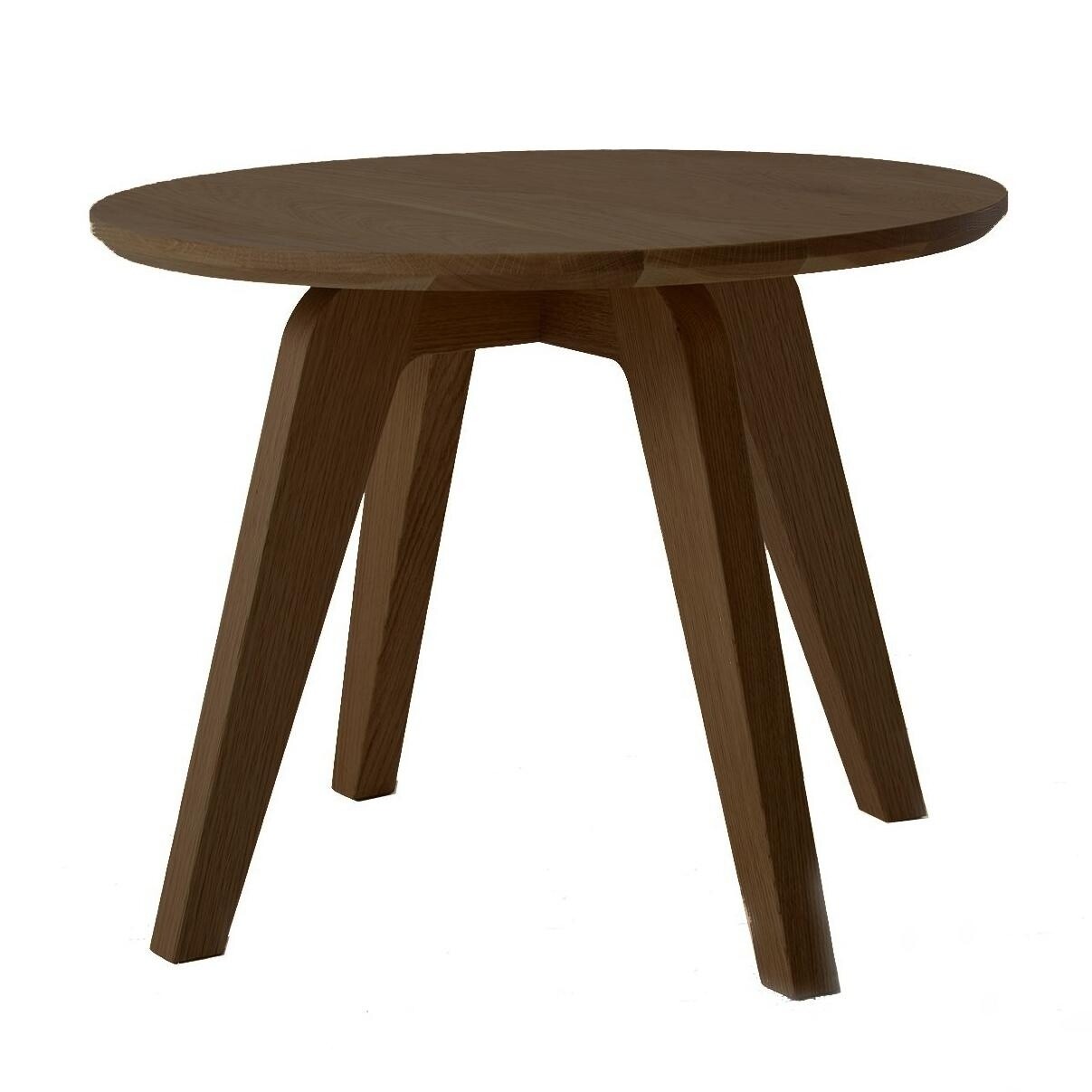 Dweller Solid Wood Side Table Ø50cm