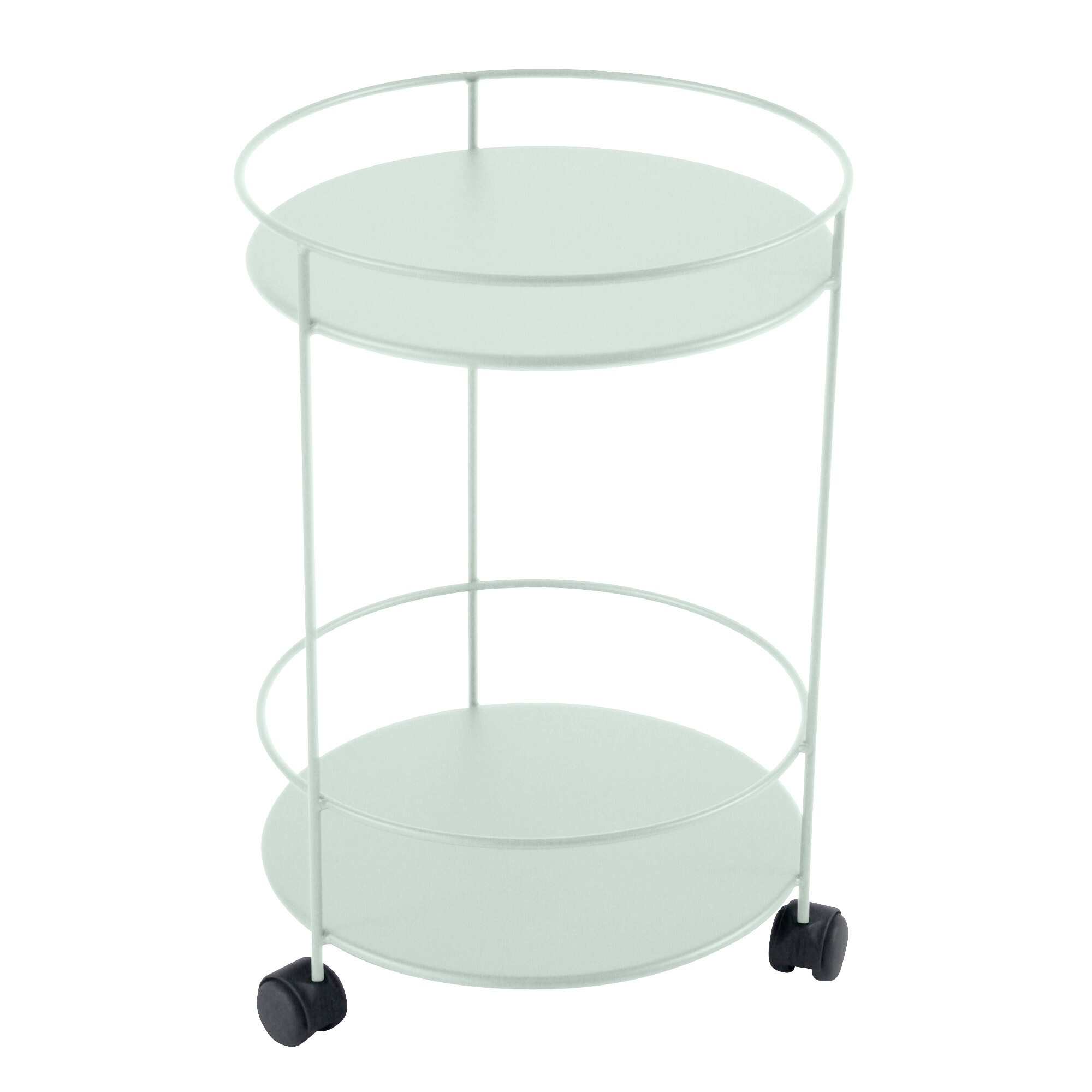 Guinguette Garden Side Table On Wheels