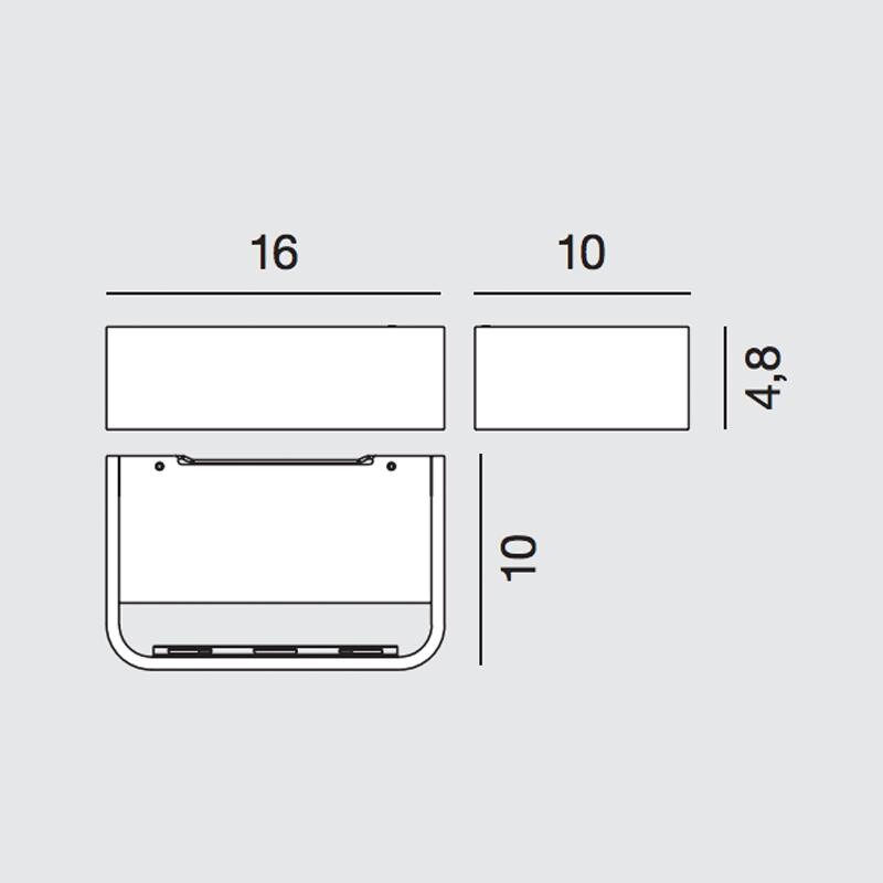 Frame W1 LED Wall Lamp