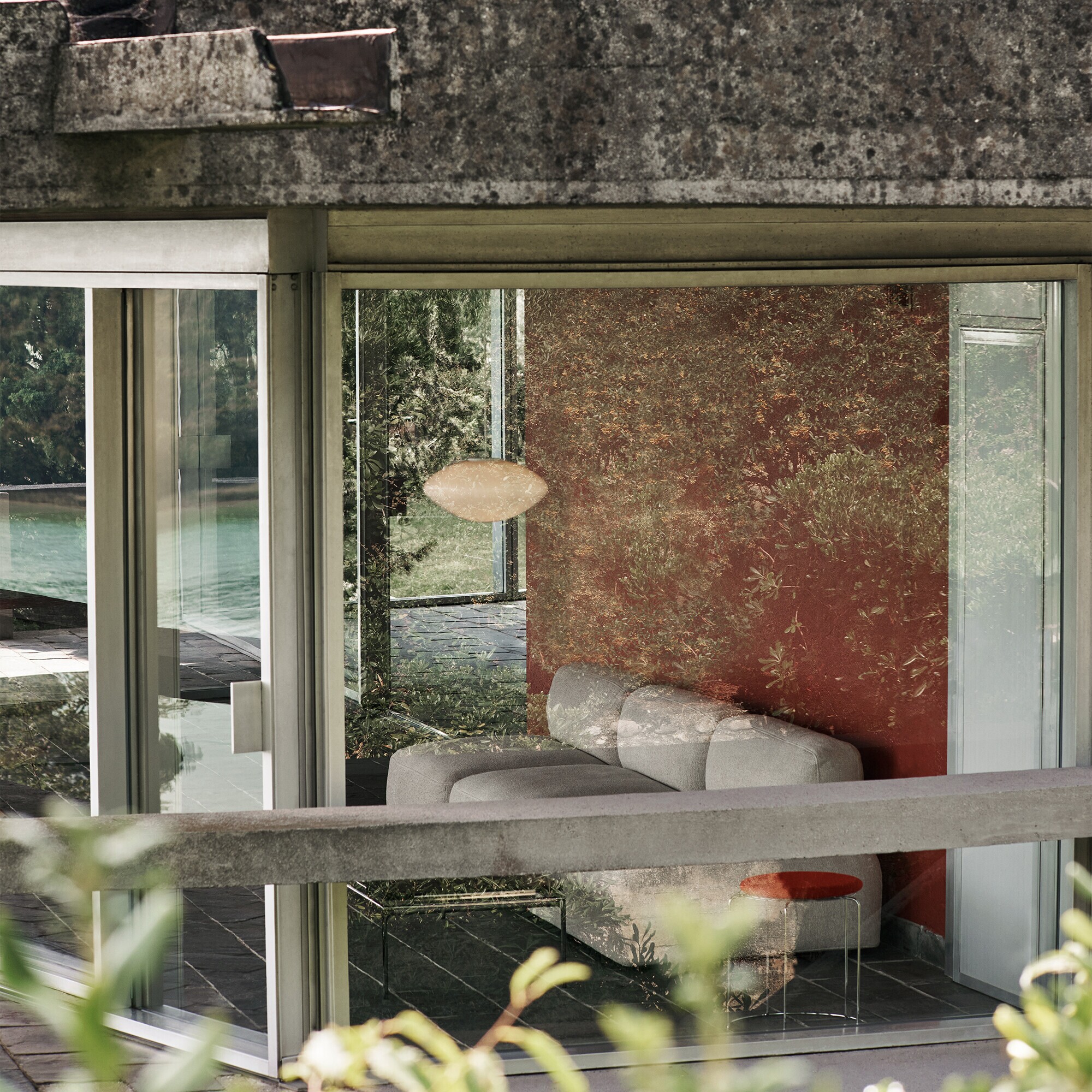 Develius Mellow 3-Seater Sofa 309x70x89cm