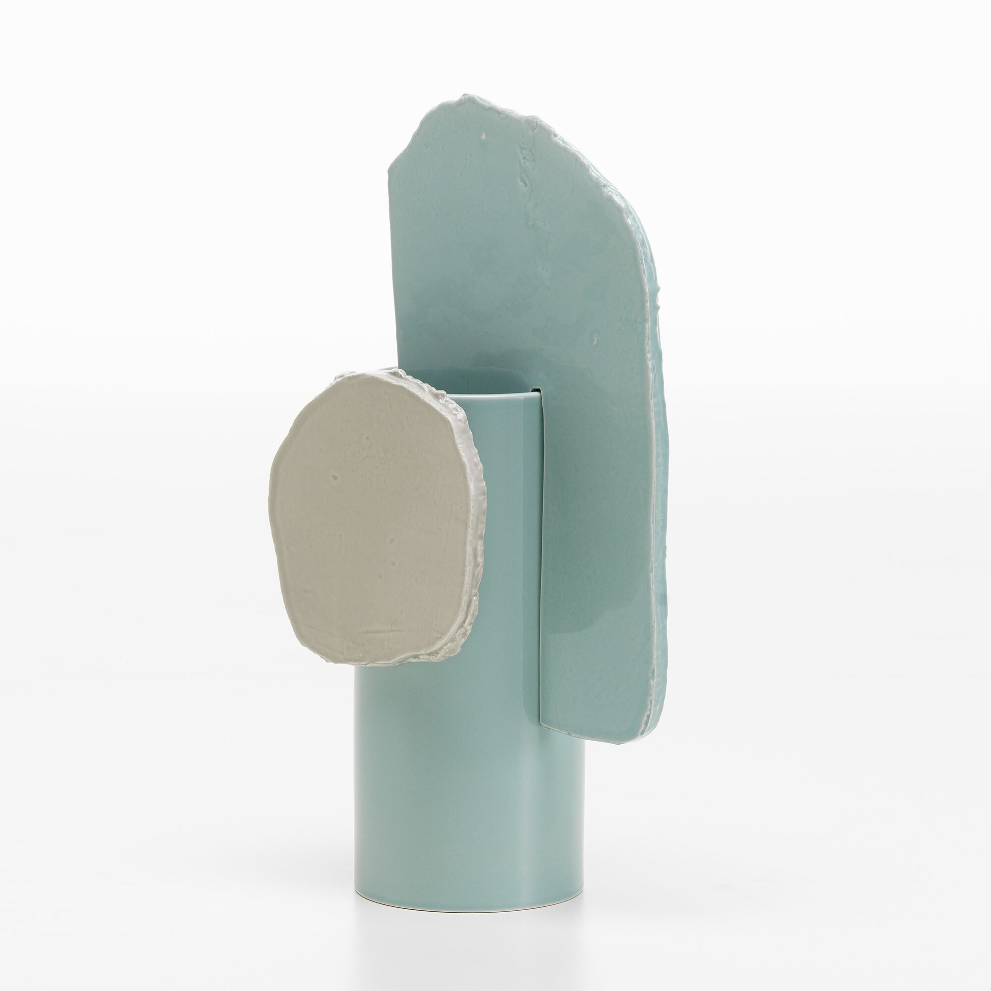 Découpage Feuille Vase