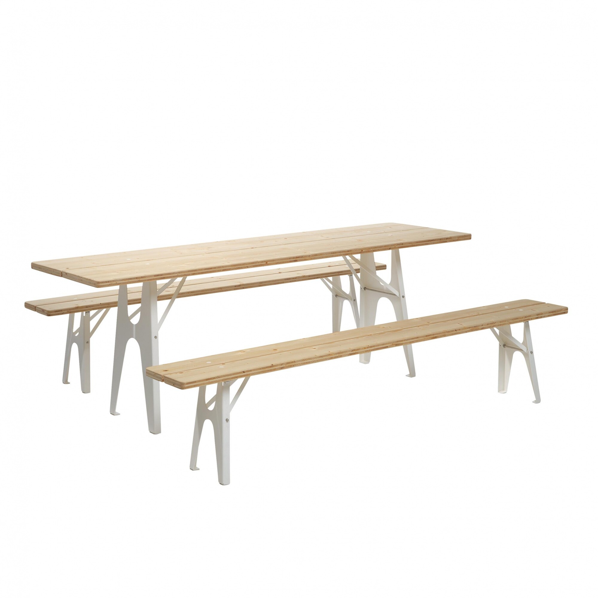 Ludwig Garden Bench 220x30x46cm