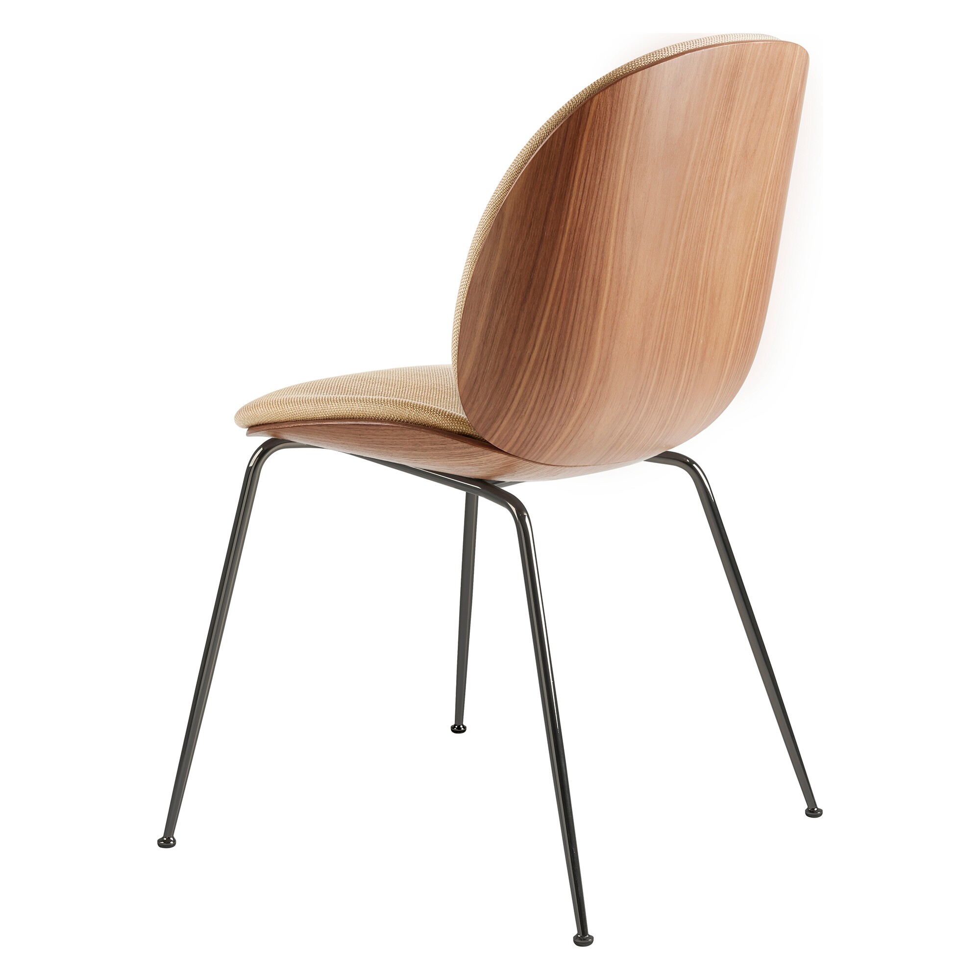 Beetle 3D Veneer Dining Chair Upholstered