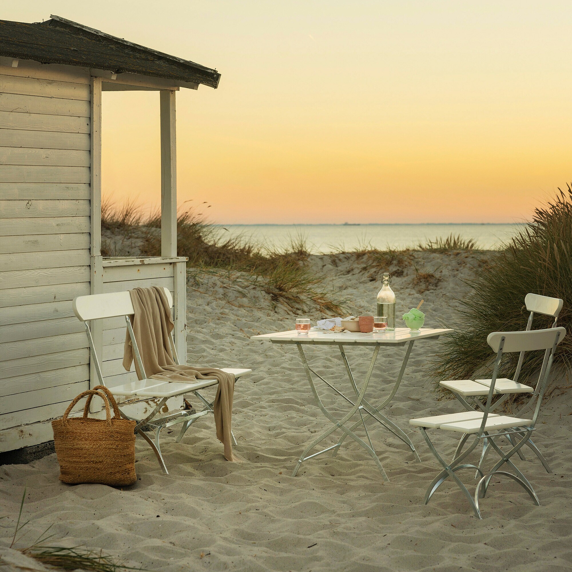 Bryggeri Garden Bench Foldable 120cm Oak