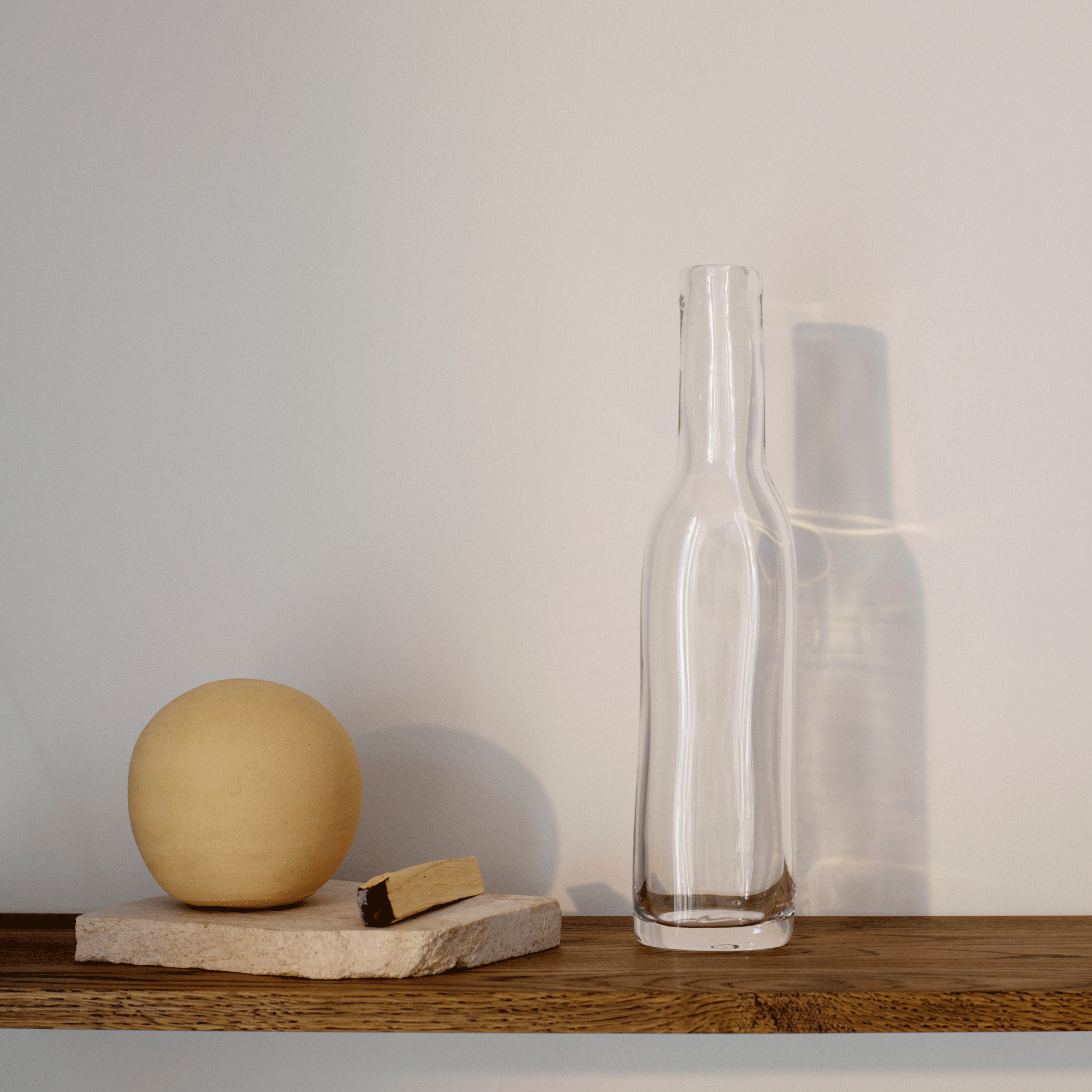 0405 Glass Bottle H 30cm