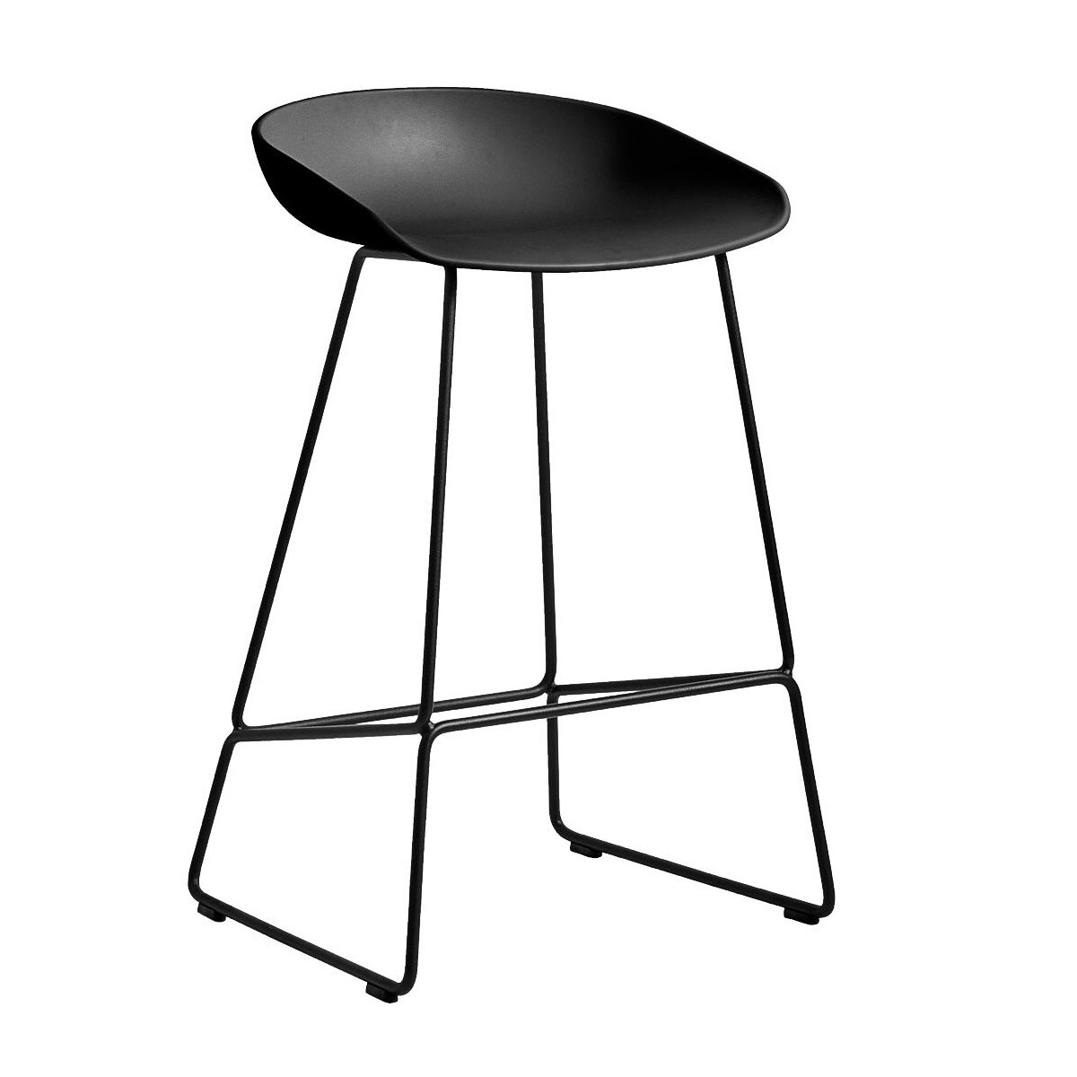 About a Stool AAS 38 2.0 Bar Stool Low Black Base
