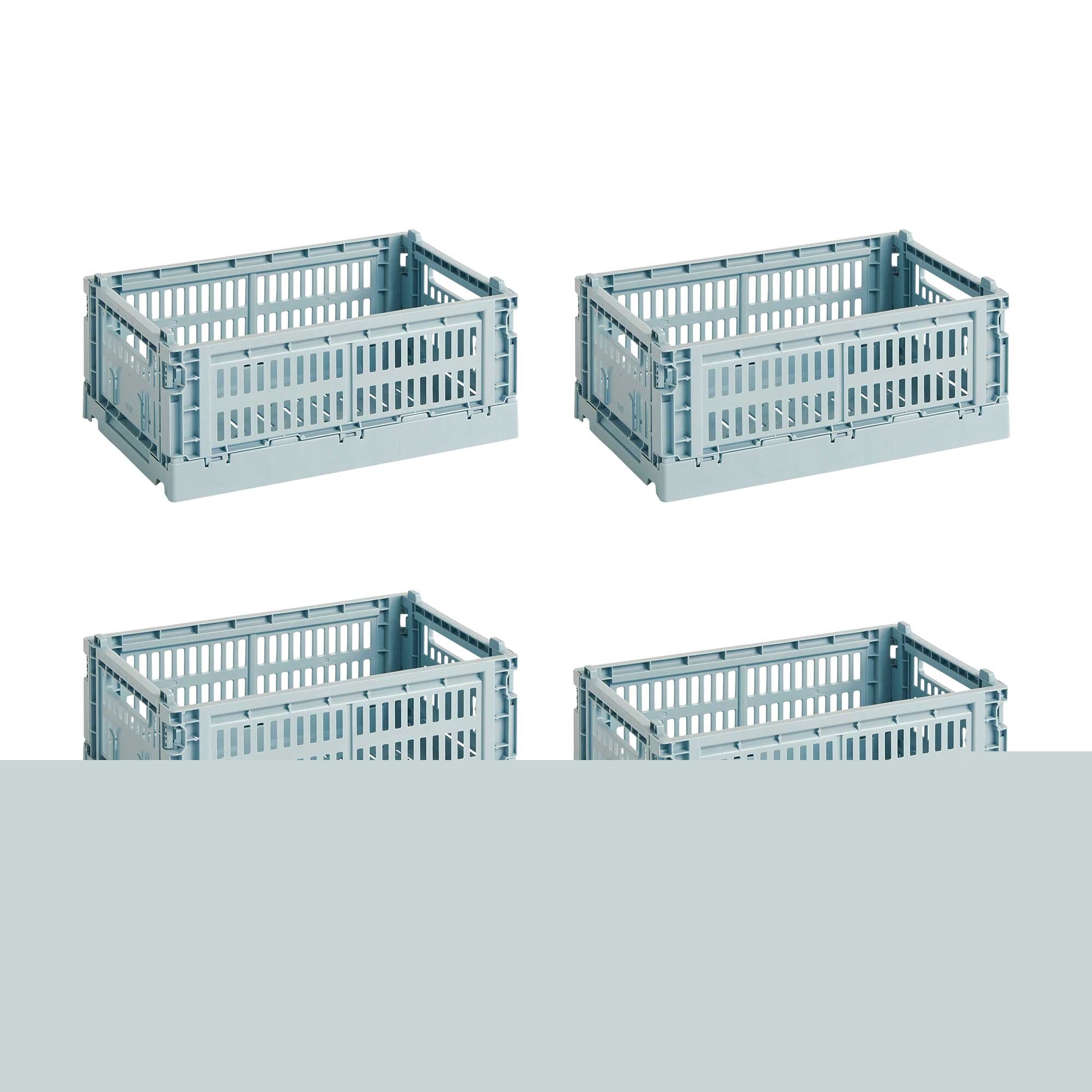 Colour Crate Recycled S Set of 4