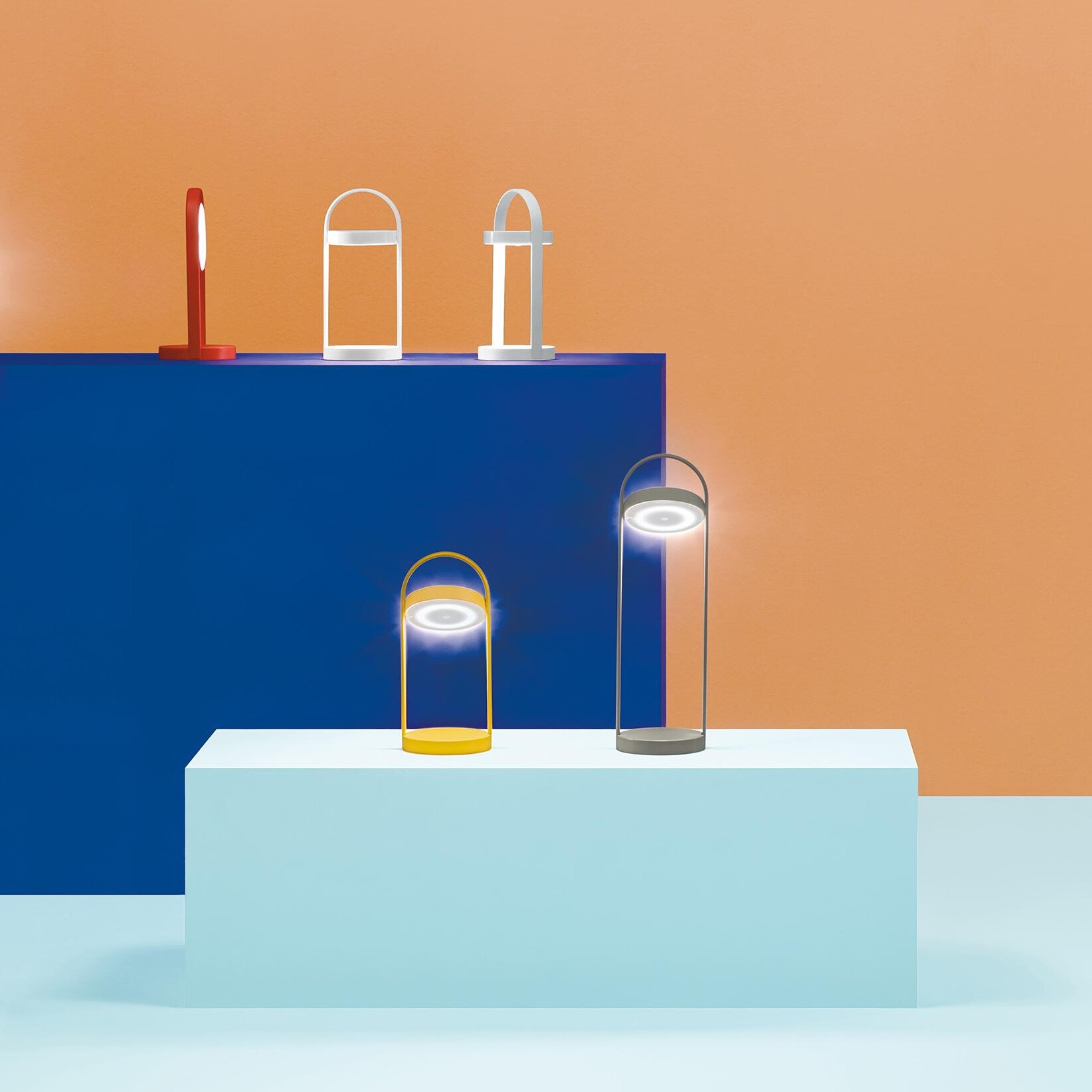 Giravolta 1799 LED Outdoor Lamp with Battery H 50cm