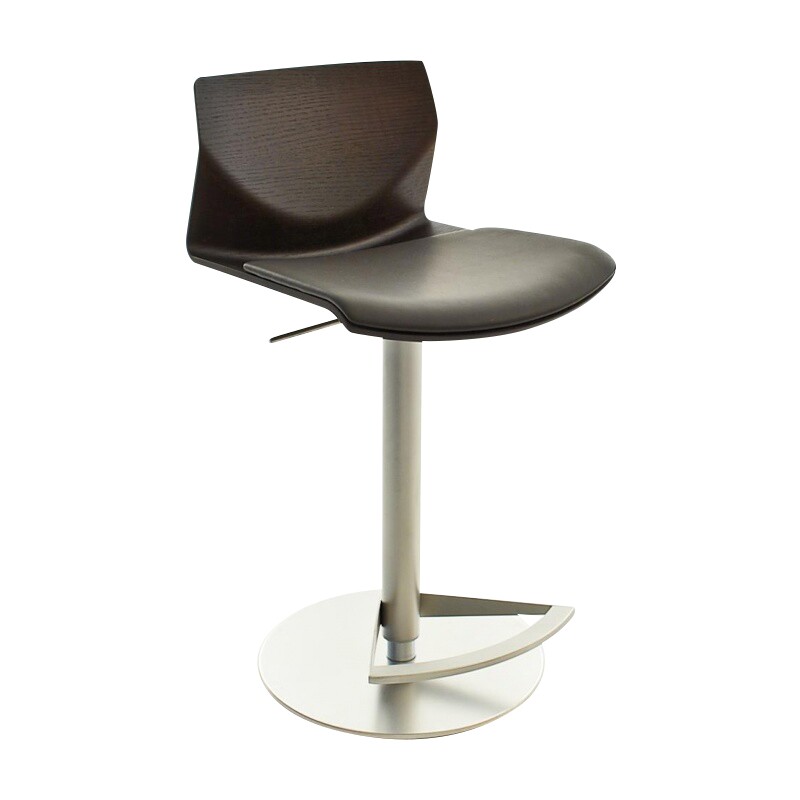 Kai S39 Bar Stool Seat Oak with Cushion 54-79cm