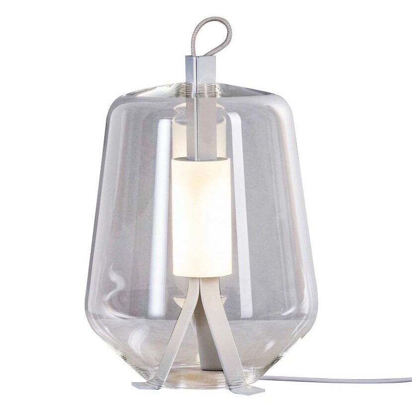 Luisa T3 LED Table Lamp White Base