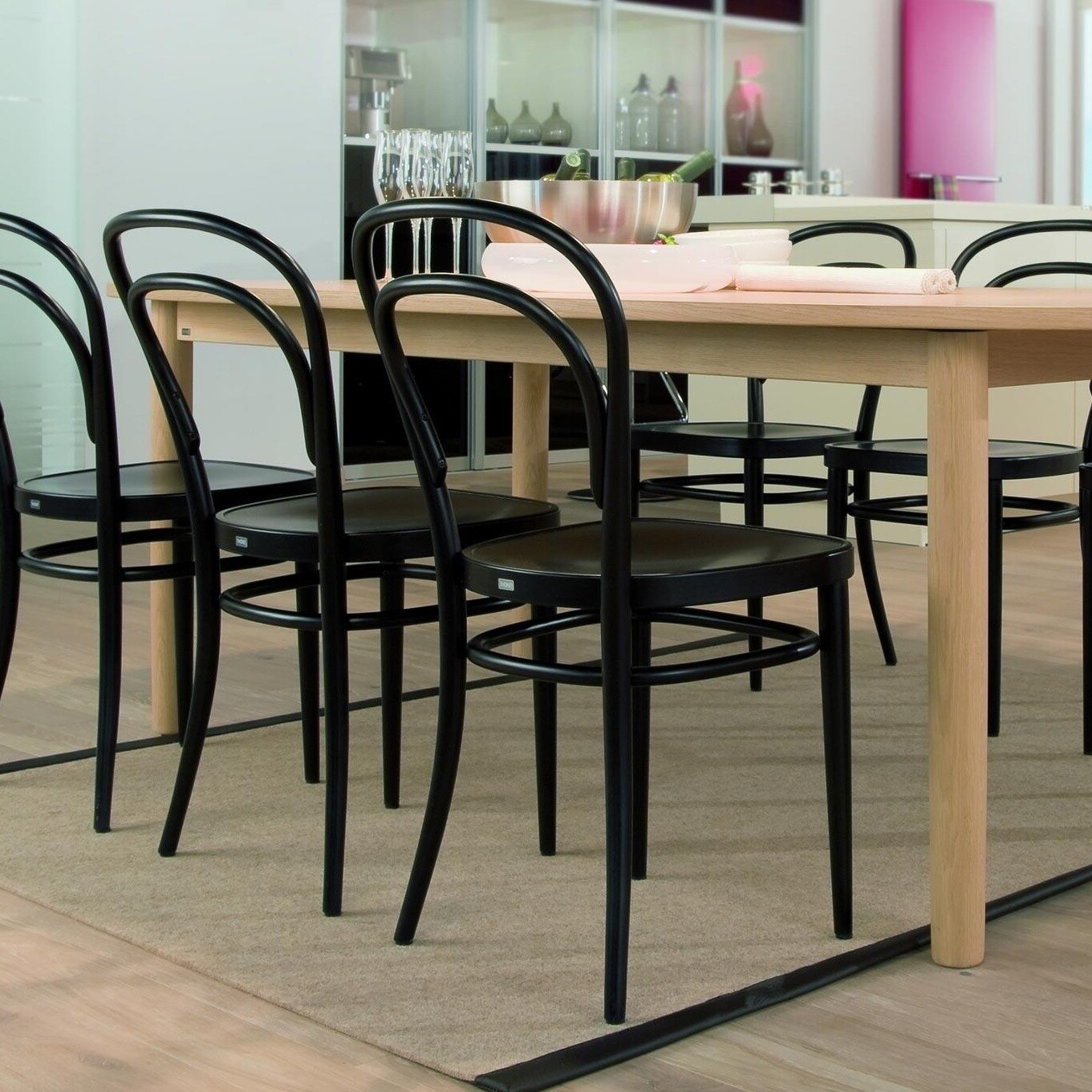 214 M Chair with Moulded Seat