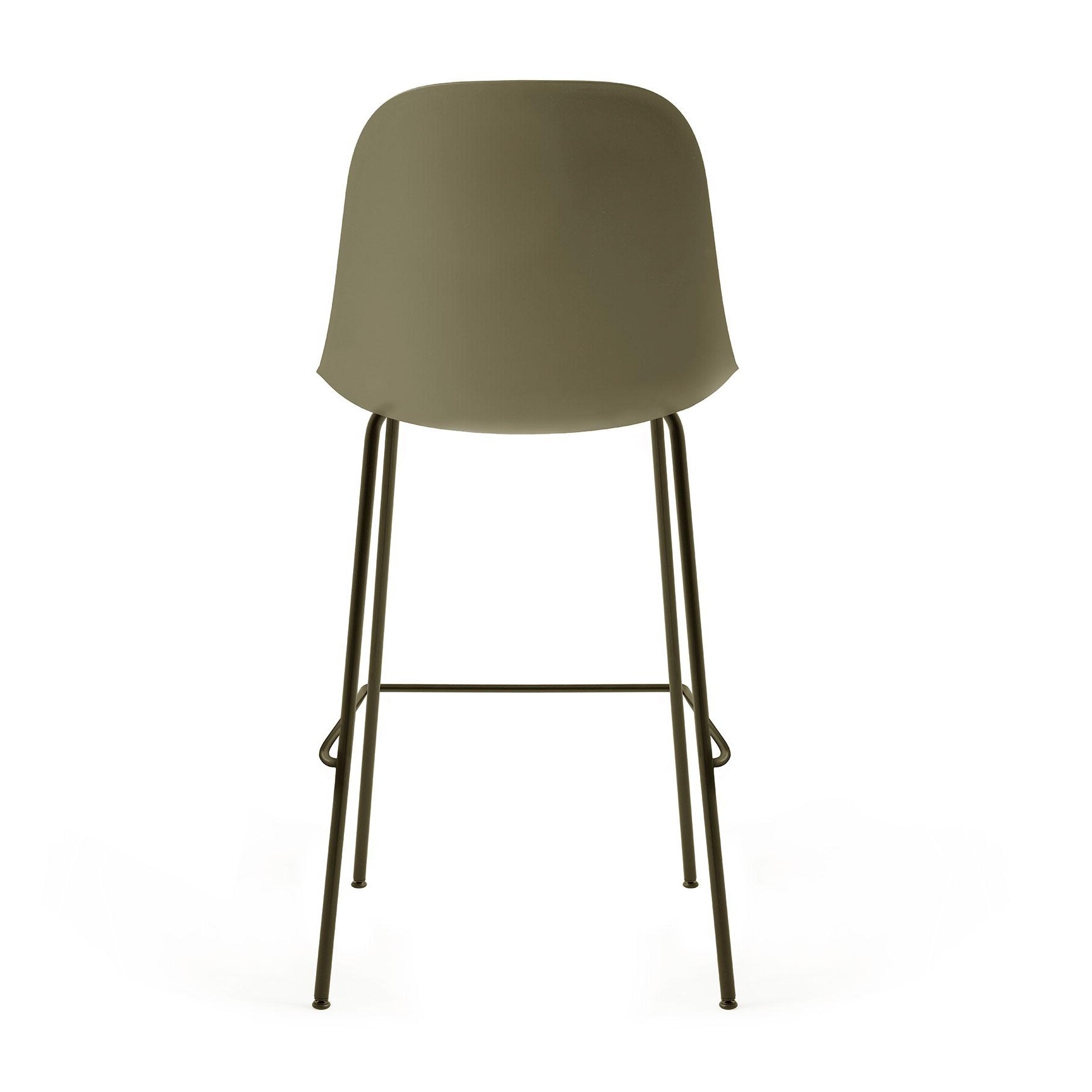 Harbour Bar Stool with Black Base 73cm