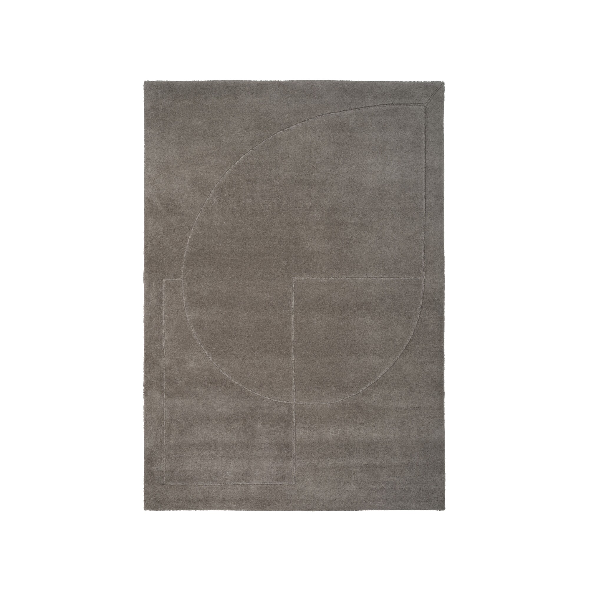Lineal Poem Wool Rug 140x200cm