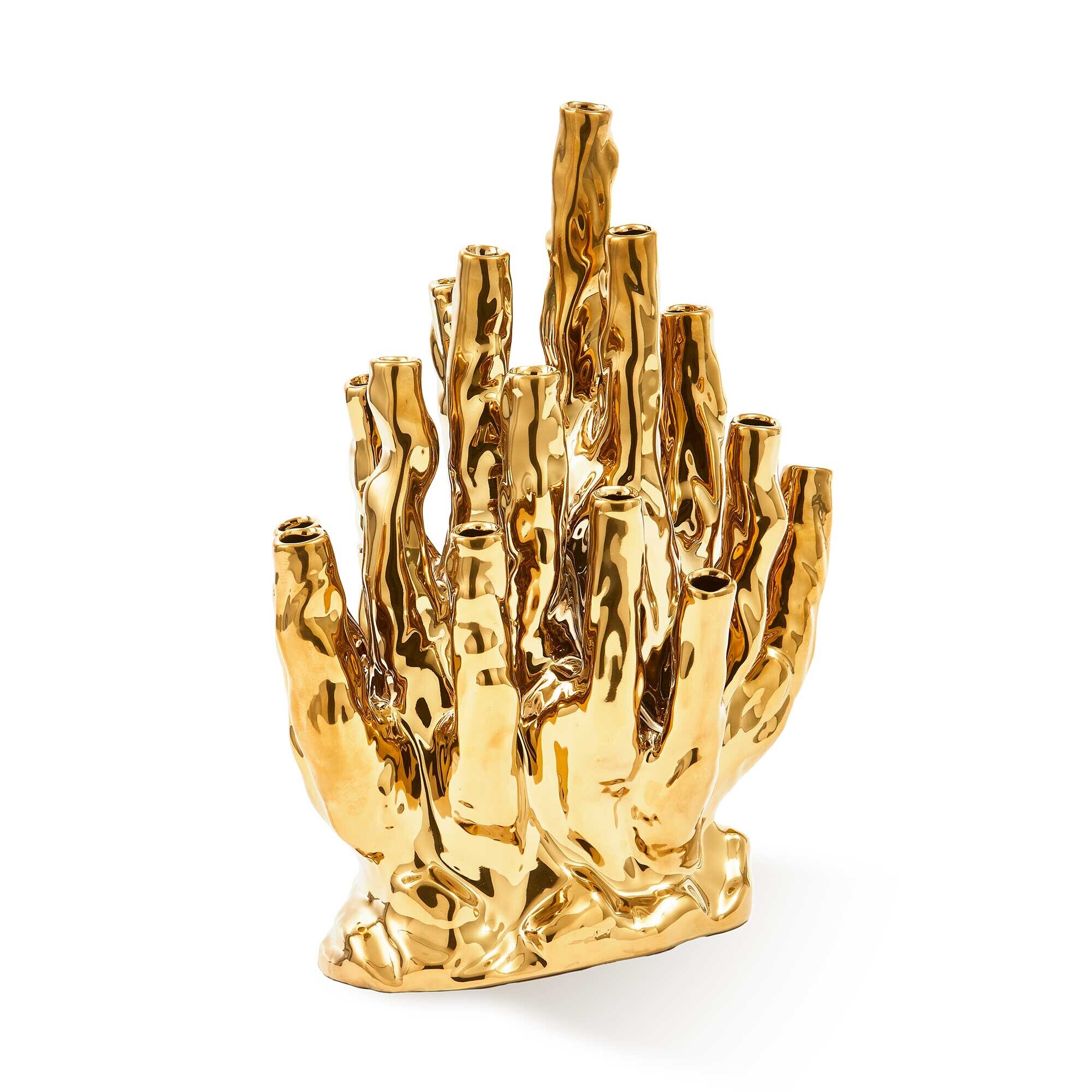 Coral 20 Tulips Vase