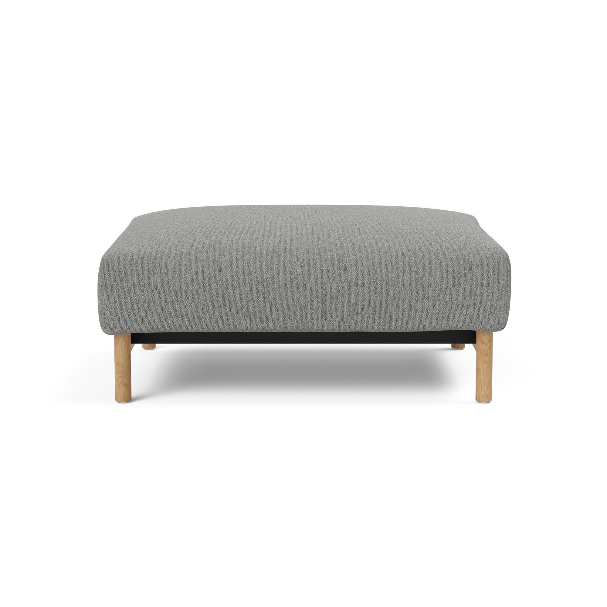 Malloy Wood Ottoman
