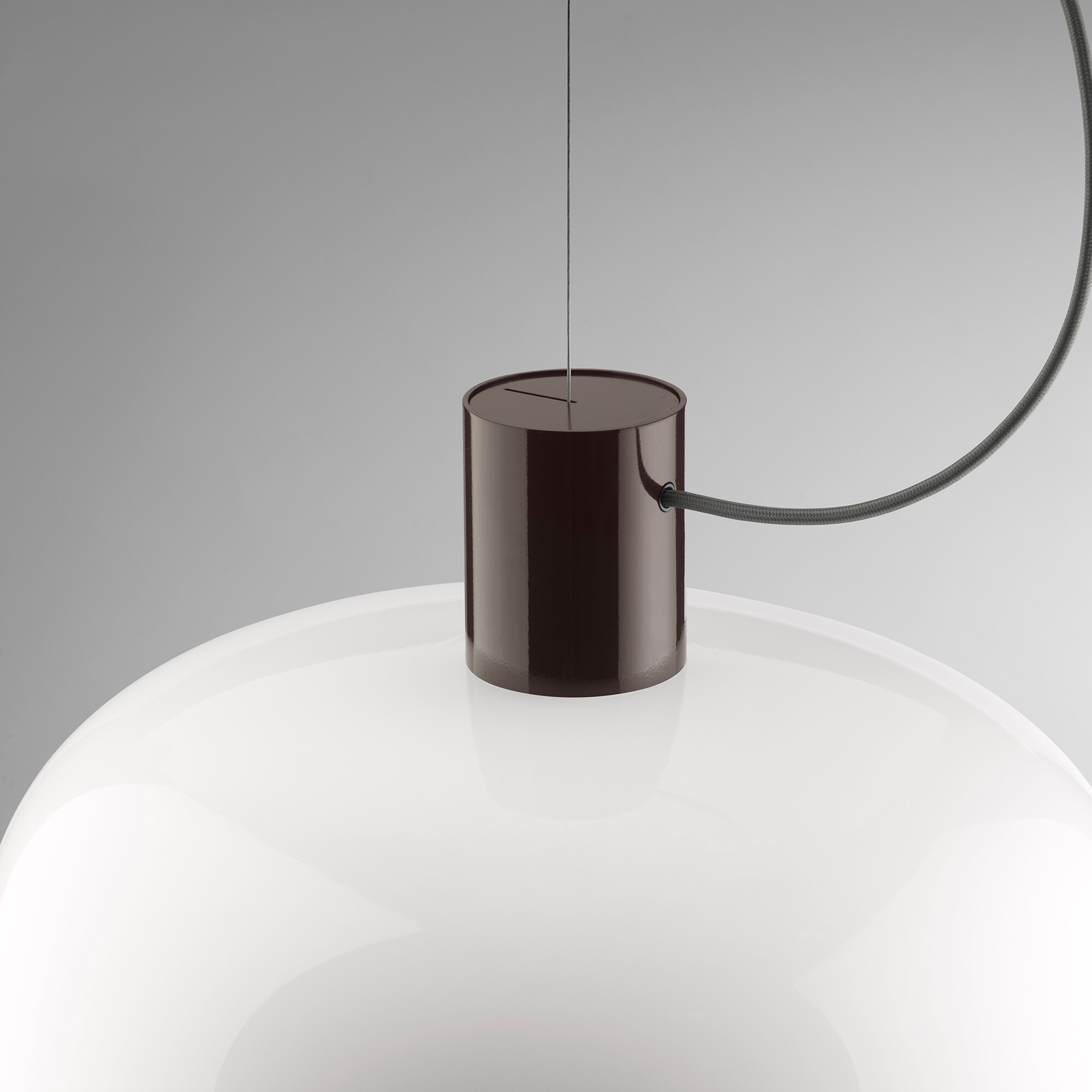 Bellhop Glass Suspension Lamp