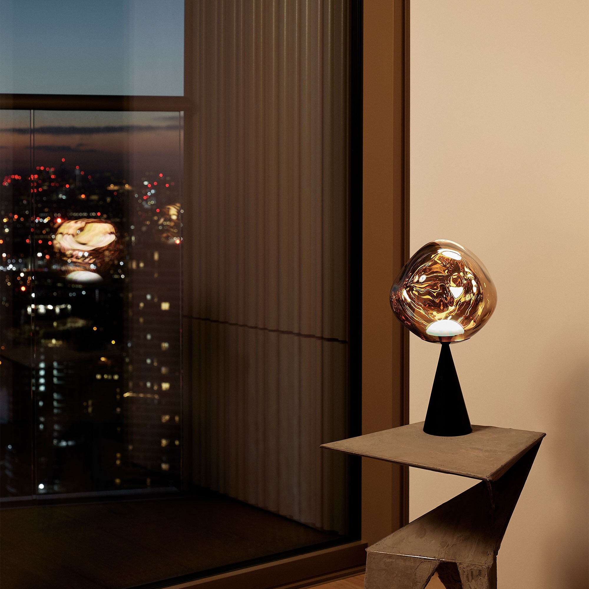 Melt Cone Fat LED Table Lamp