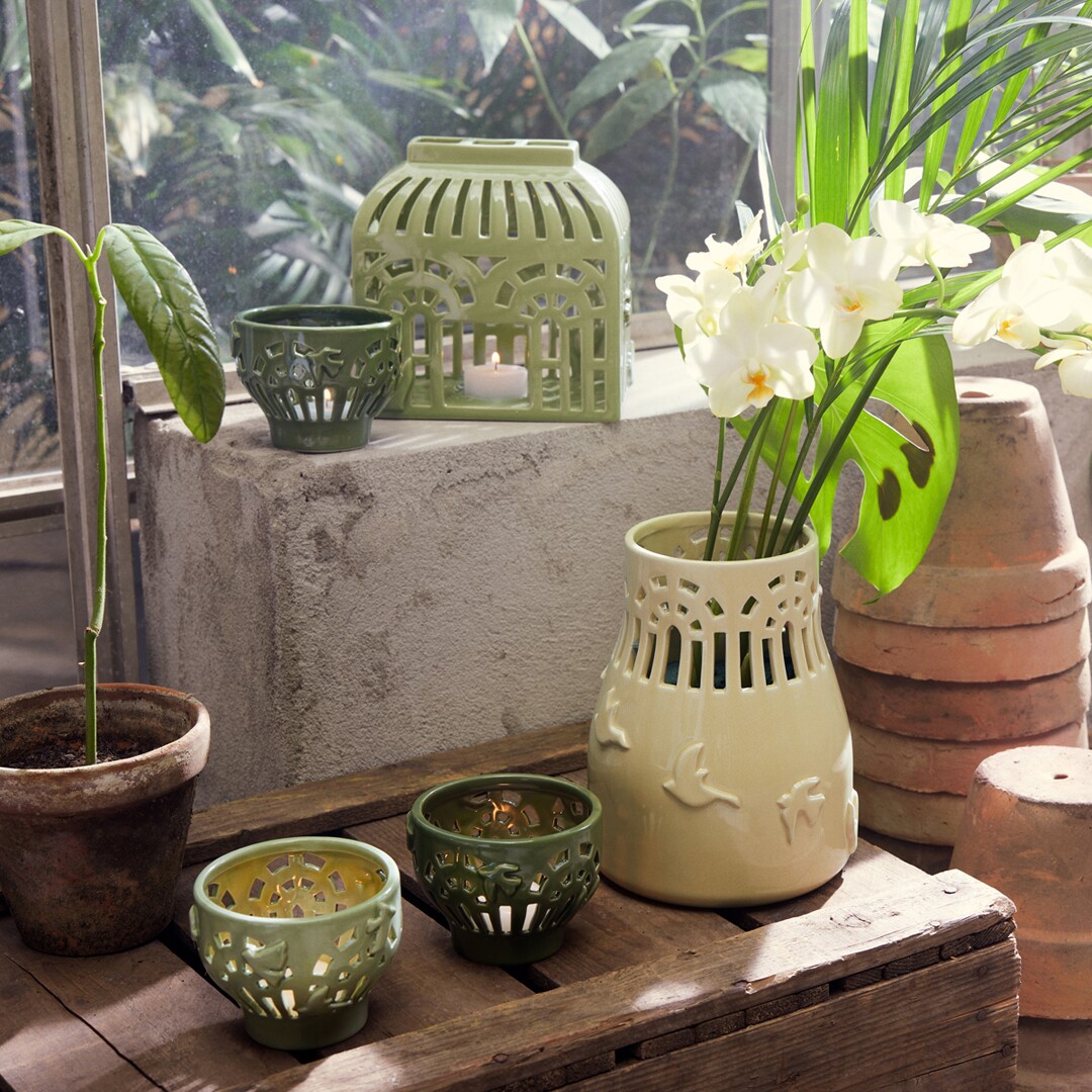 Orangery Light House Tealight Holder H 16cm