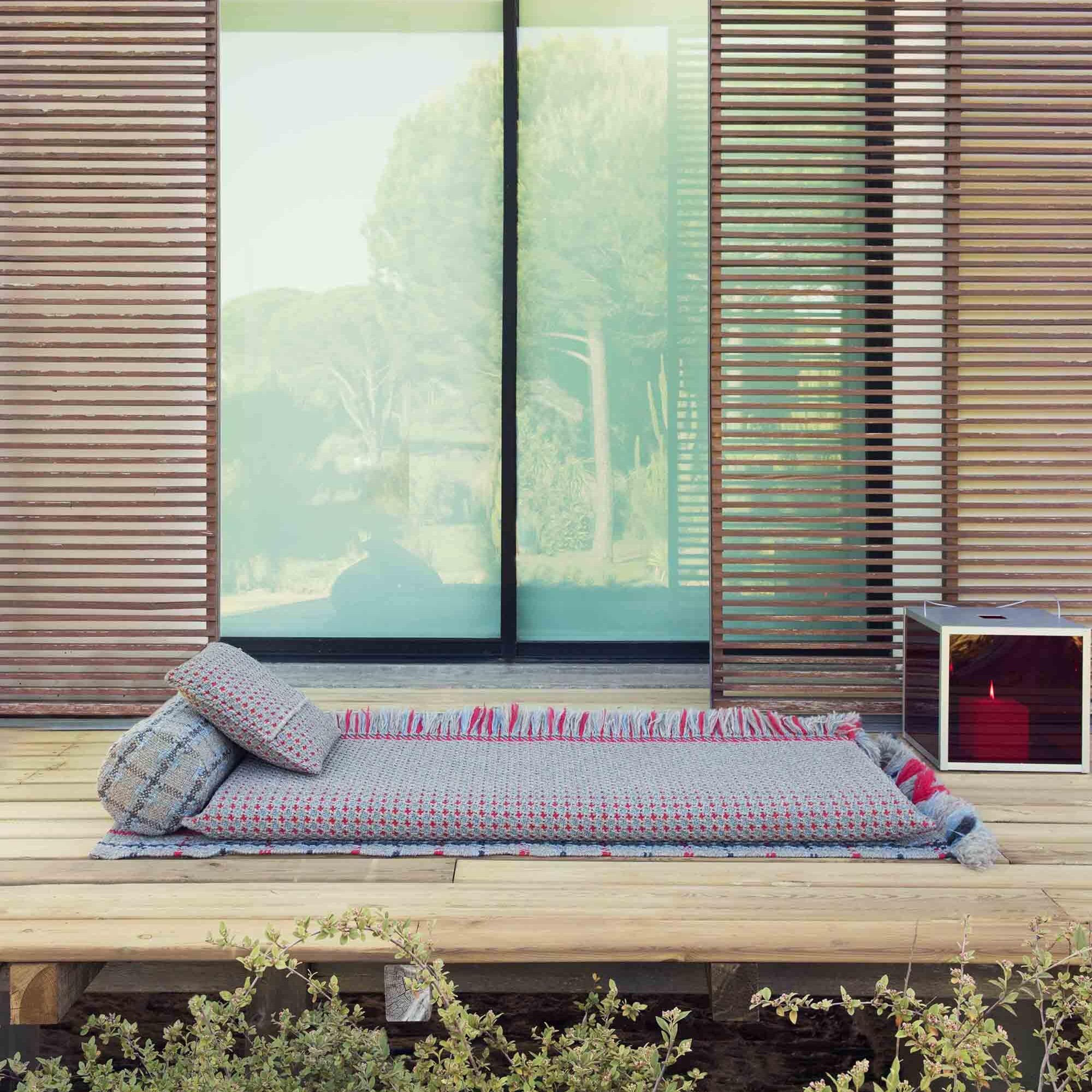 Garden Layers Small Roll Cushion