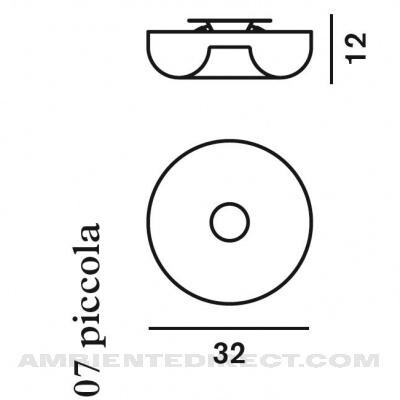 Circus Piccola Ceiling/Wall Lamp