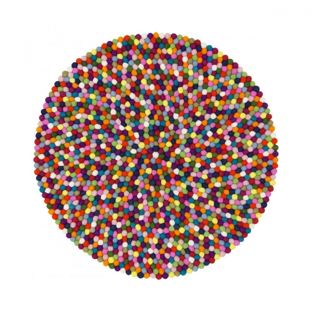 Lotte Felt Ball Rug