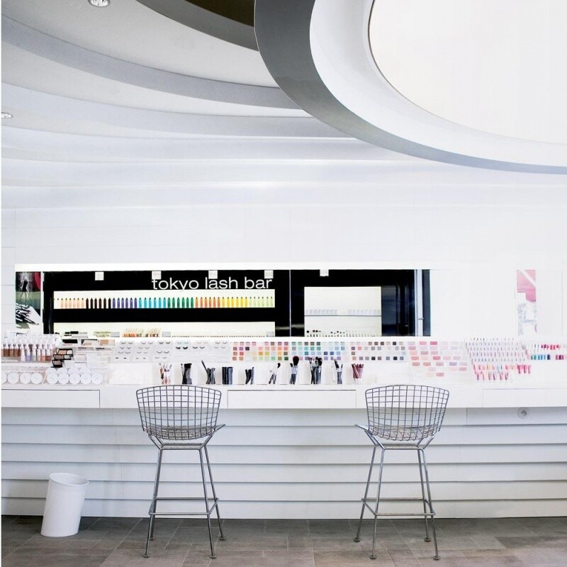 Bertoia Bar Stool 74cm with Cushion