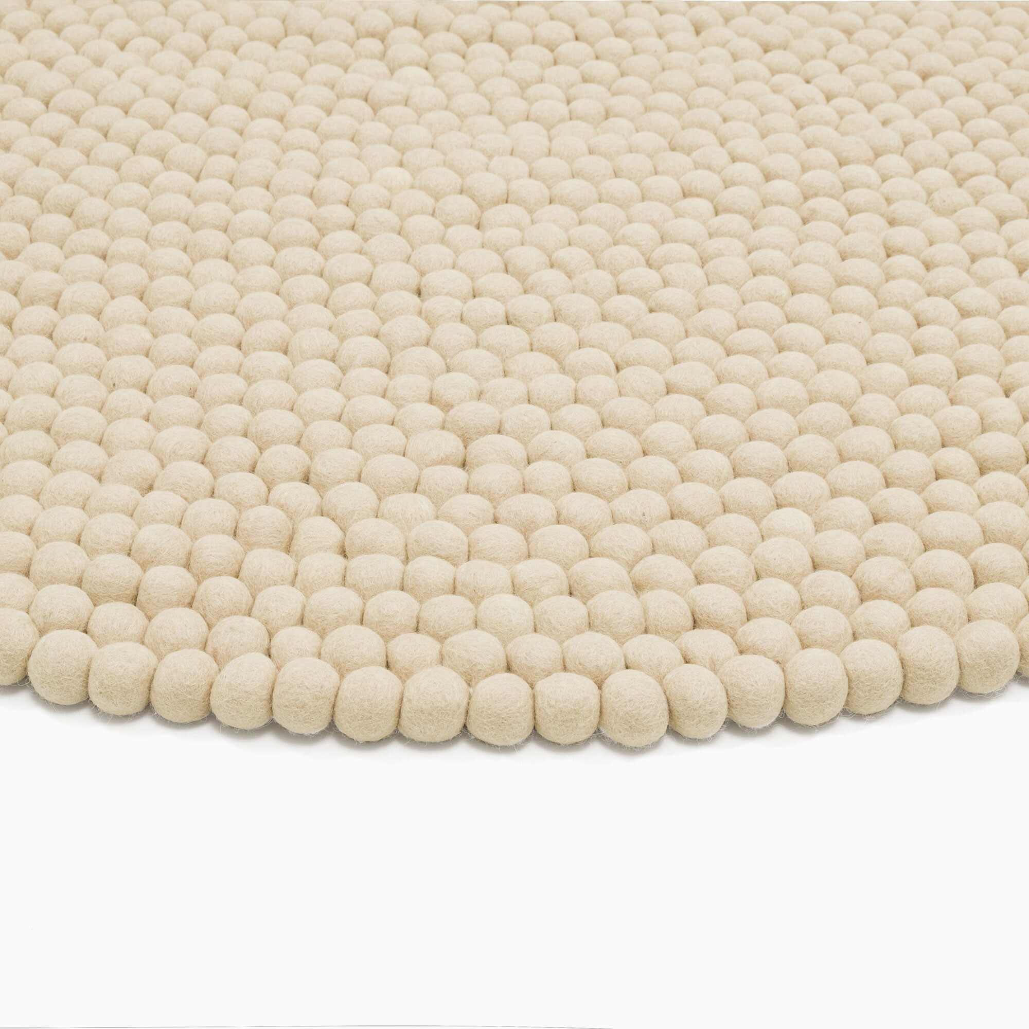 Levi Felt Ball Rug