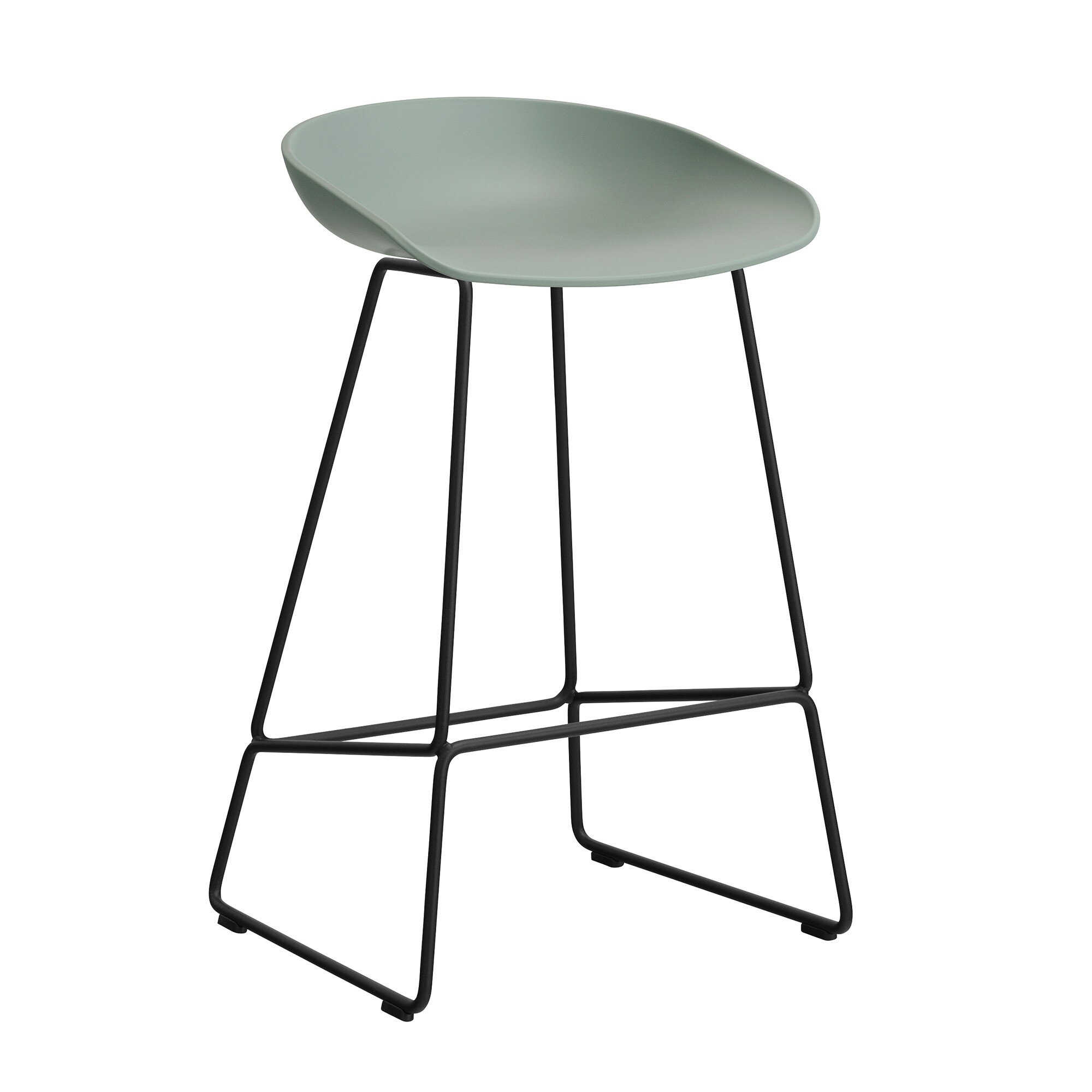 About a Stool AAS 38 2.0 Bar Stool Low Black Base