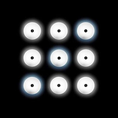 Mini Button Wall/Ceiling Lamp