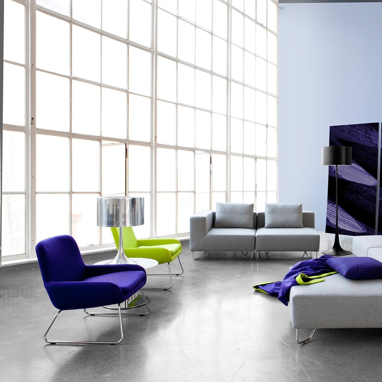 Coco Armchair with Skids