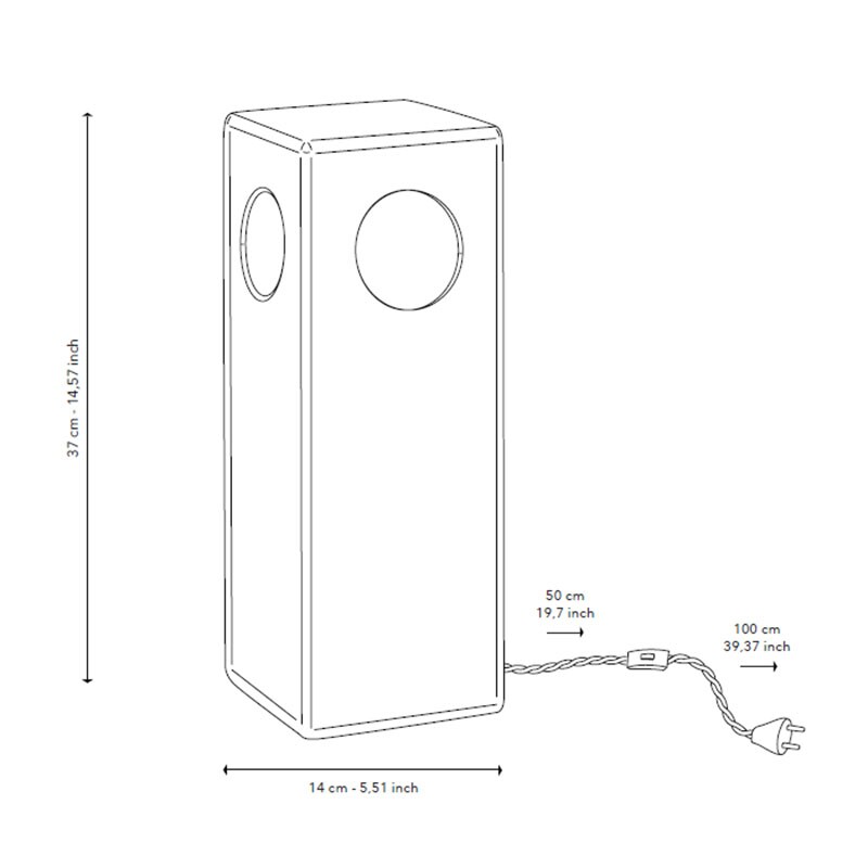 Maxime N°2 Table Lamp