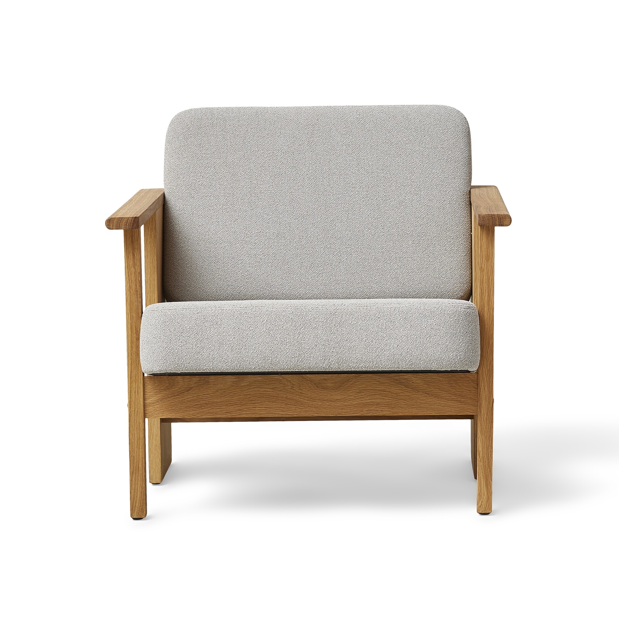 Block Lounge Chair Oak Oiled