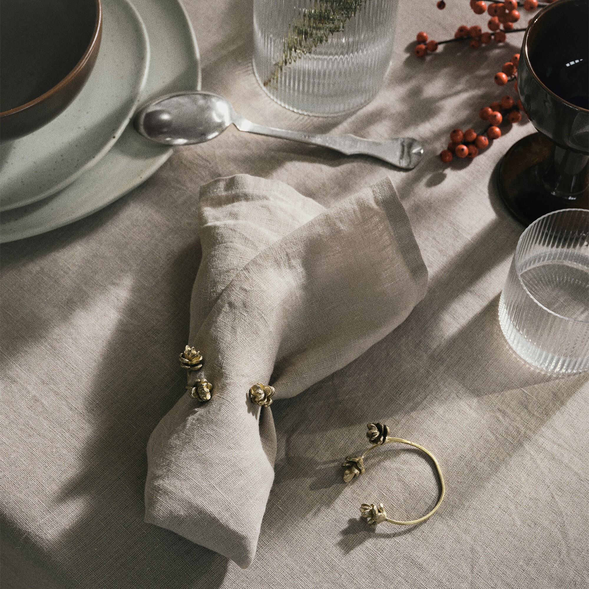 Forest Napkin Ring Set of 4