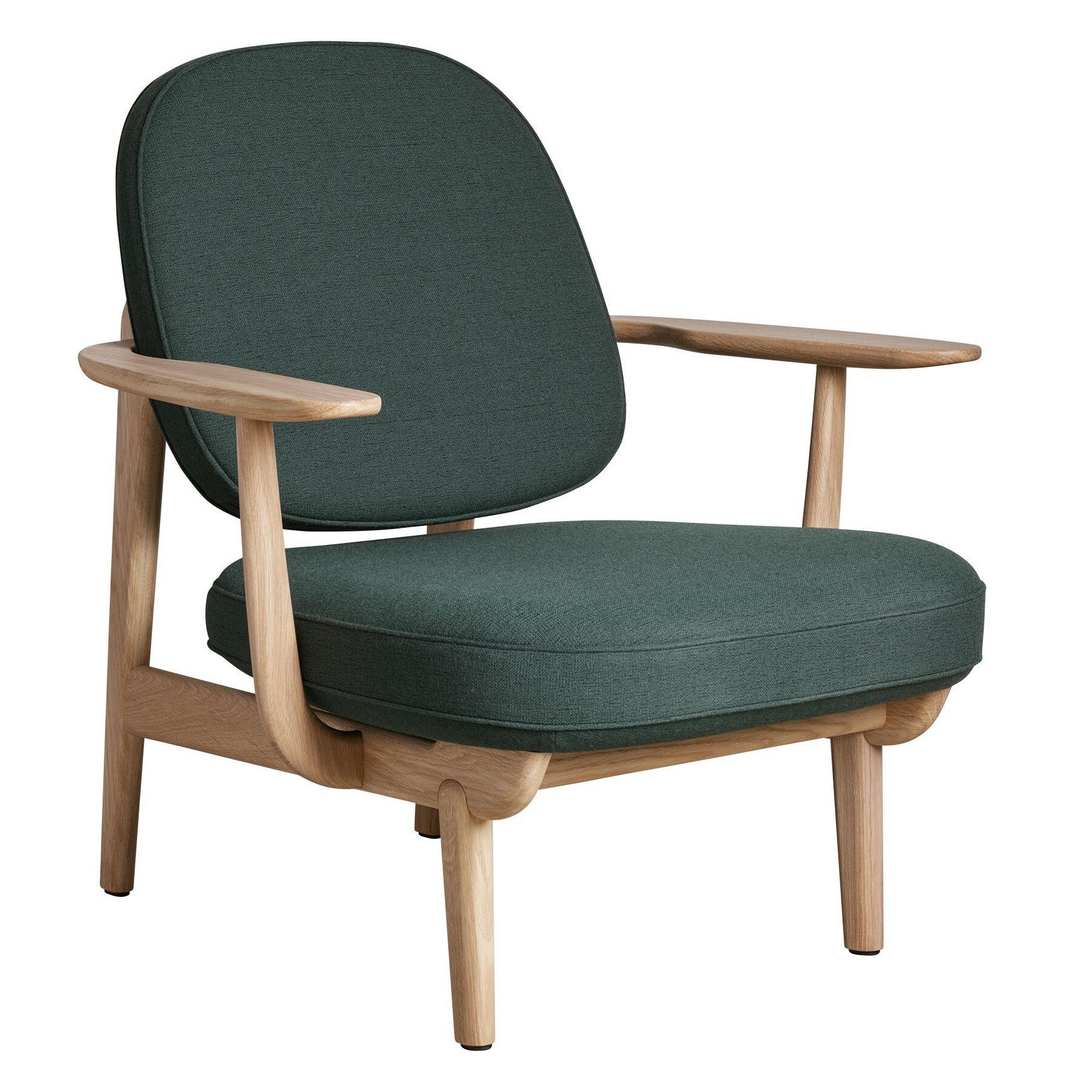 Fred™ Lounge Chair Oak Base