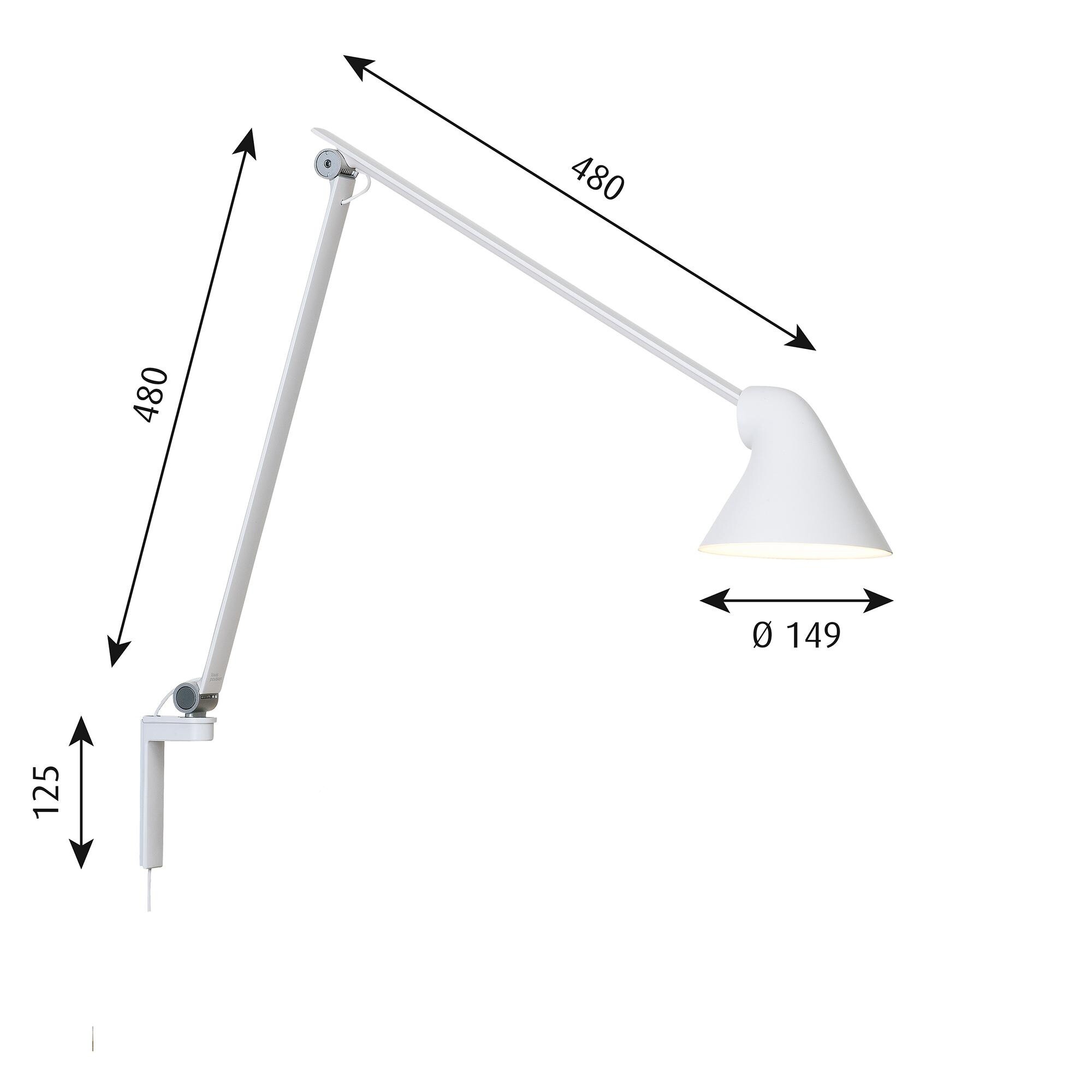 NJP LED Wall Lamp long