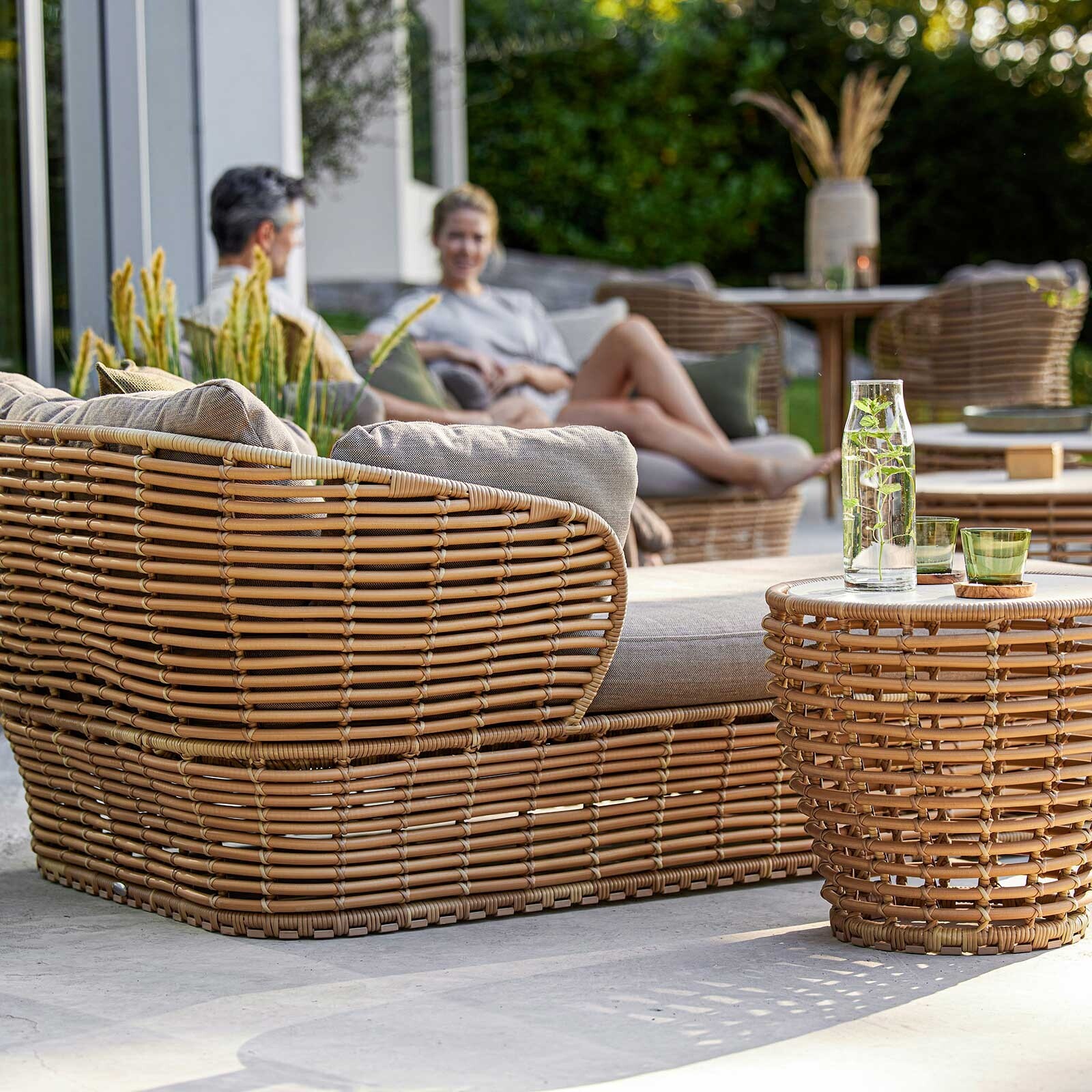 Basket Outdoor Side Table