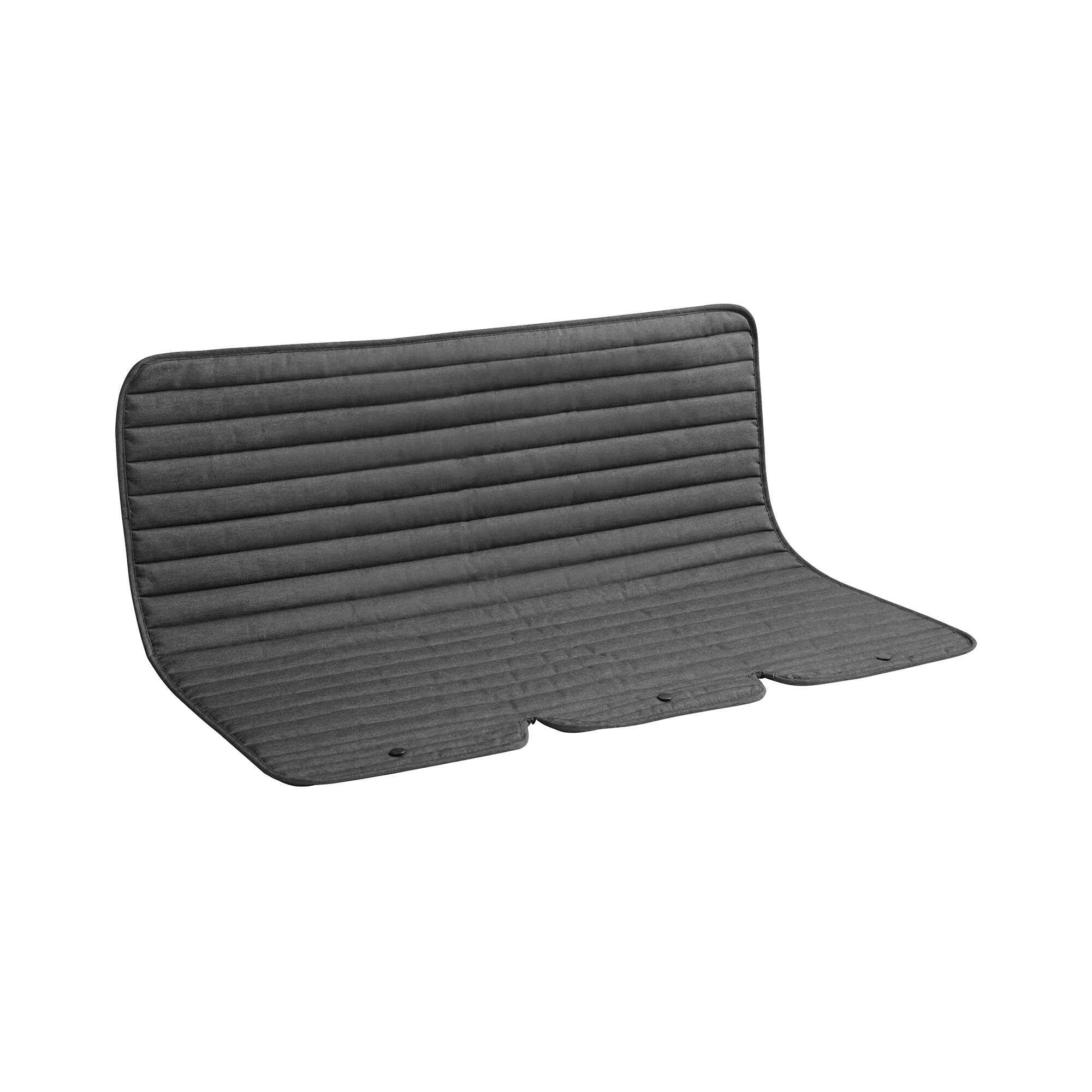 M14 Sammen Garden Bench with Backrest 2 Seater Seat Cushion