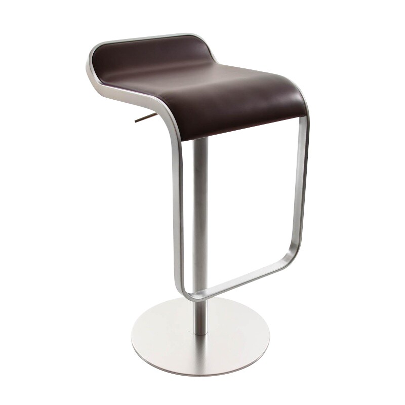 LEM S80 Bar Stool Seat Leather 66-79cm