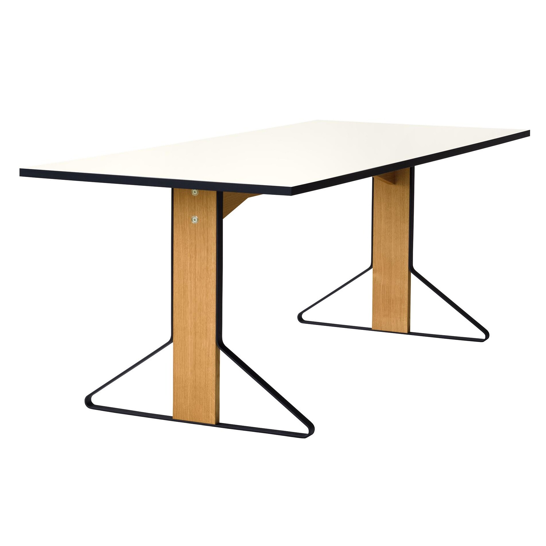 Kaari REB012 Table Clear Lacquered Oak 160x80cm
