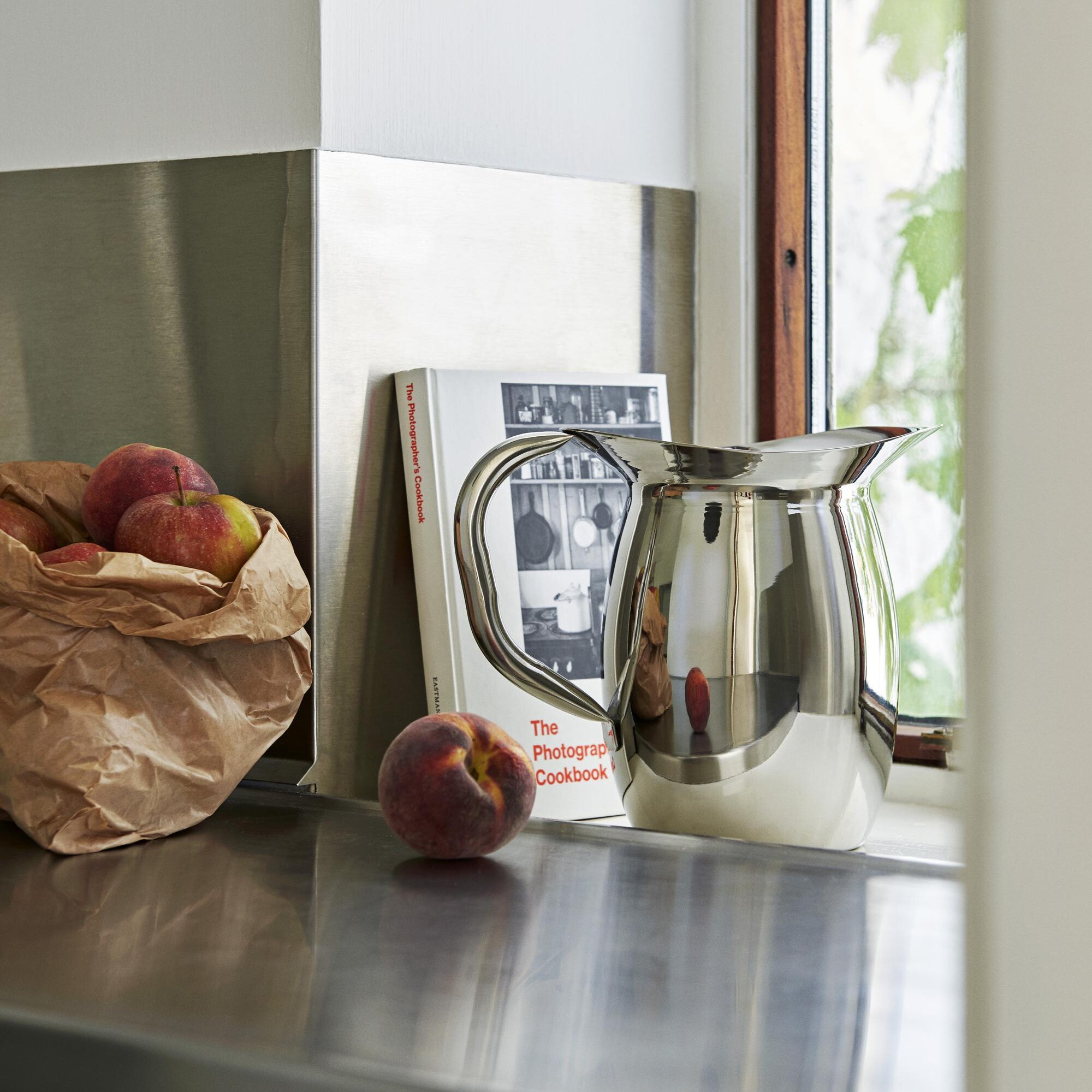 Indian Steel Pitcher